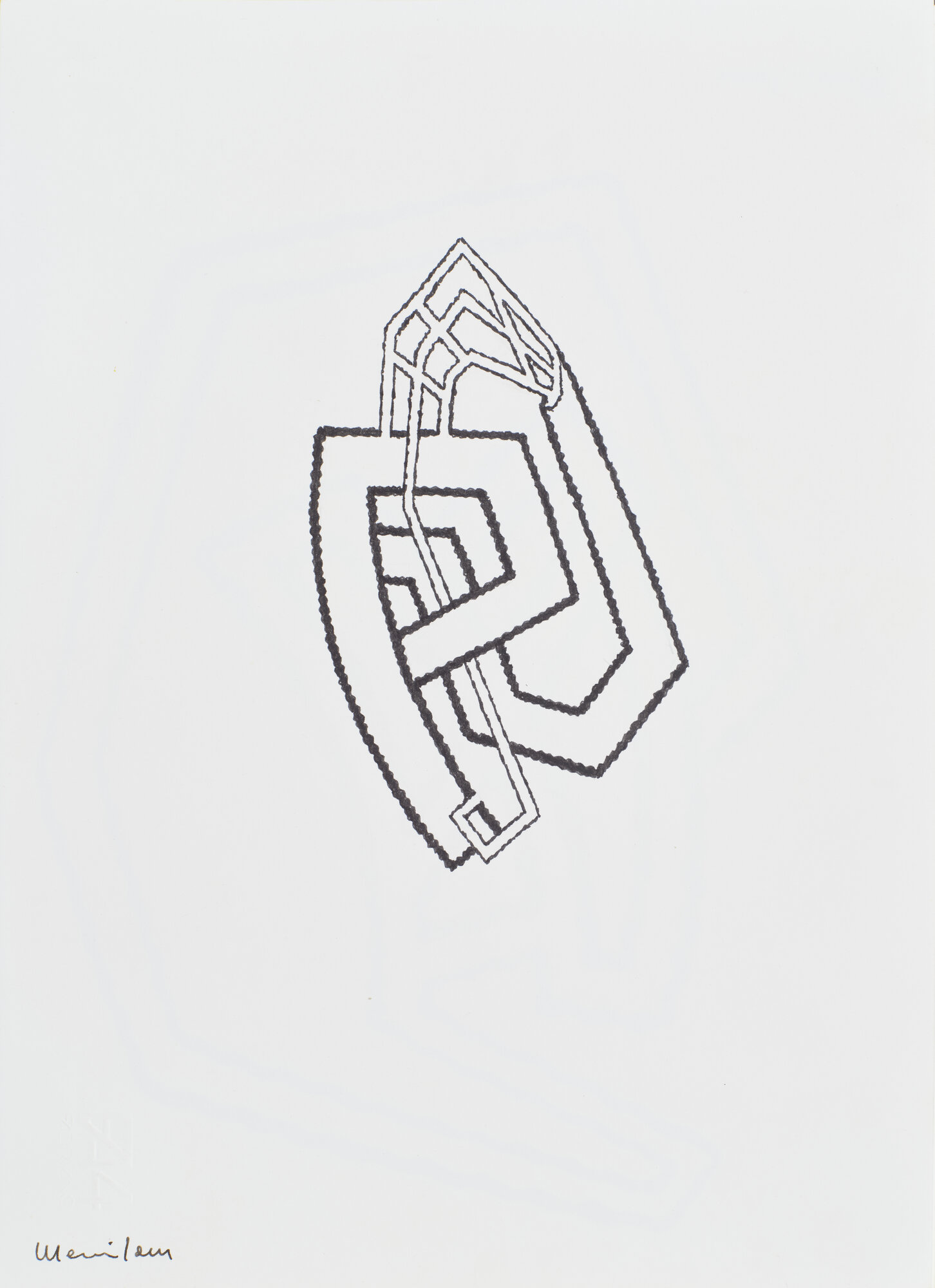 disegno di Mesciulam, Plinio (XX)