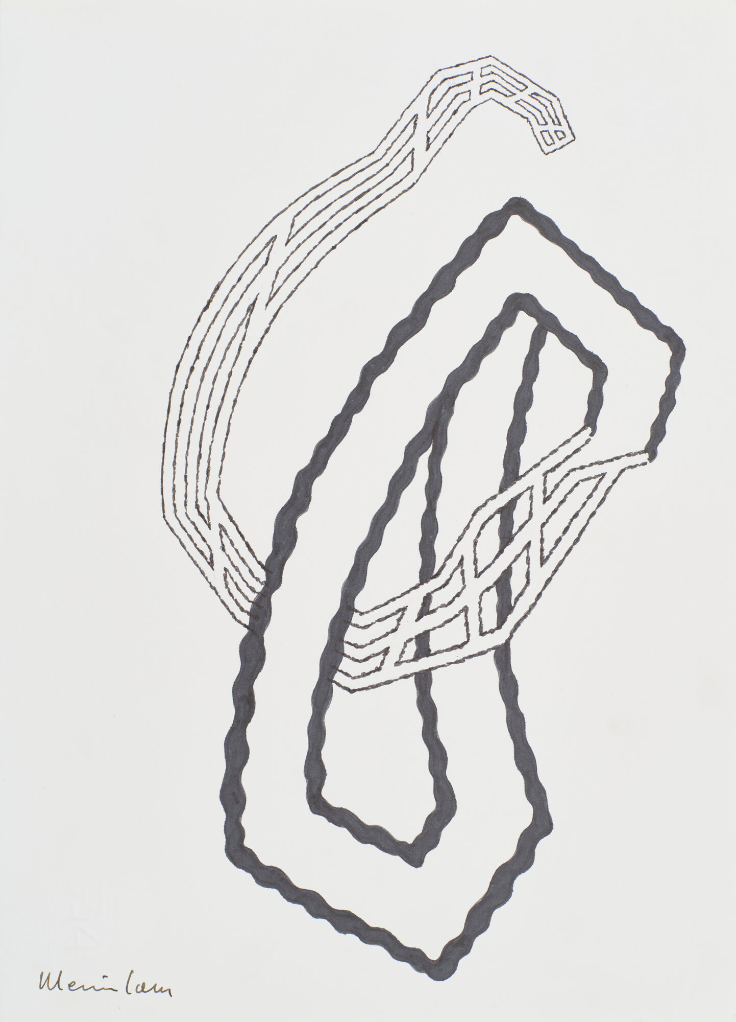 disegno di Mesciulam, Plinio (XX)