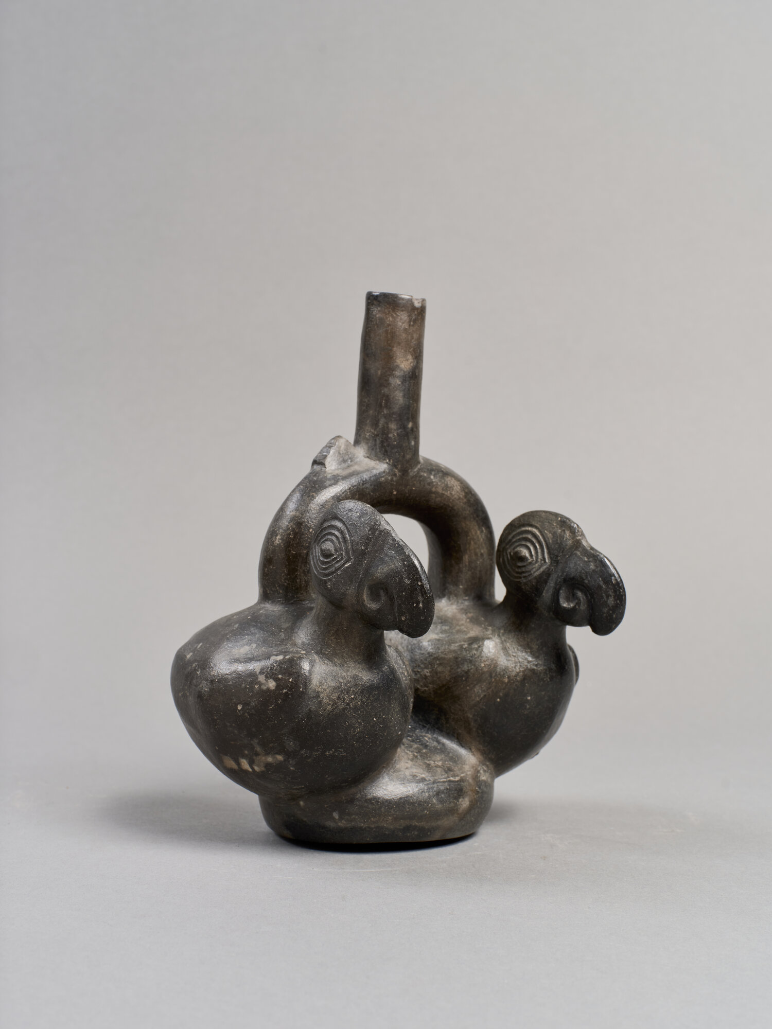 vaso bicamerale zoomorfo (XI-XV)