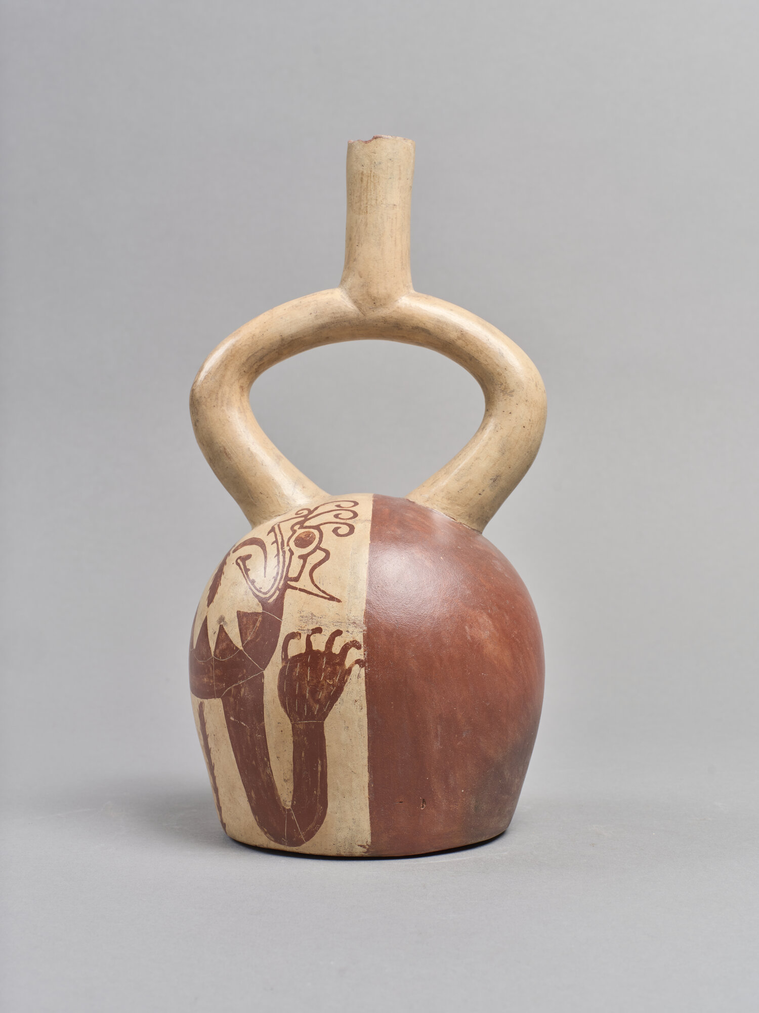 vaso globulare con ansa a staffa (III-V)