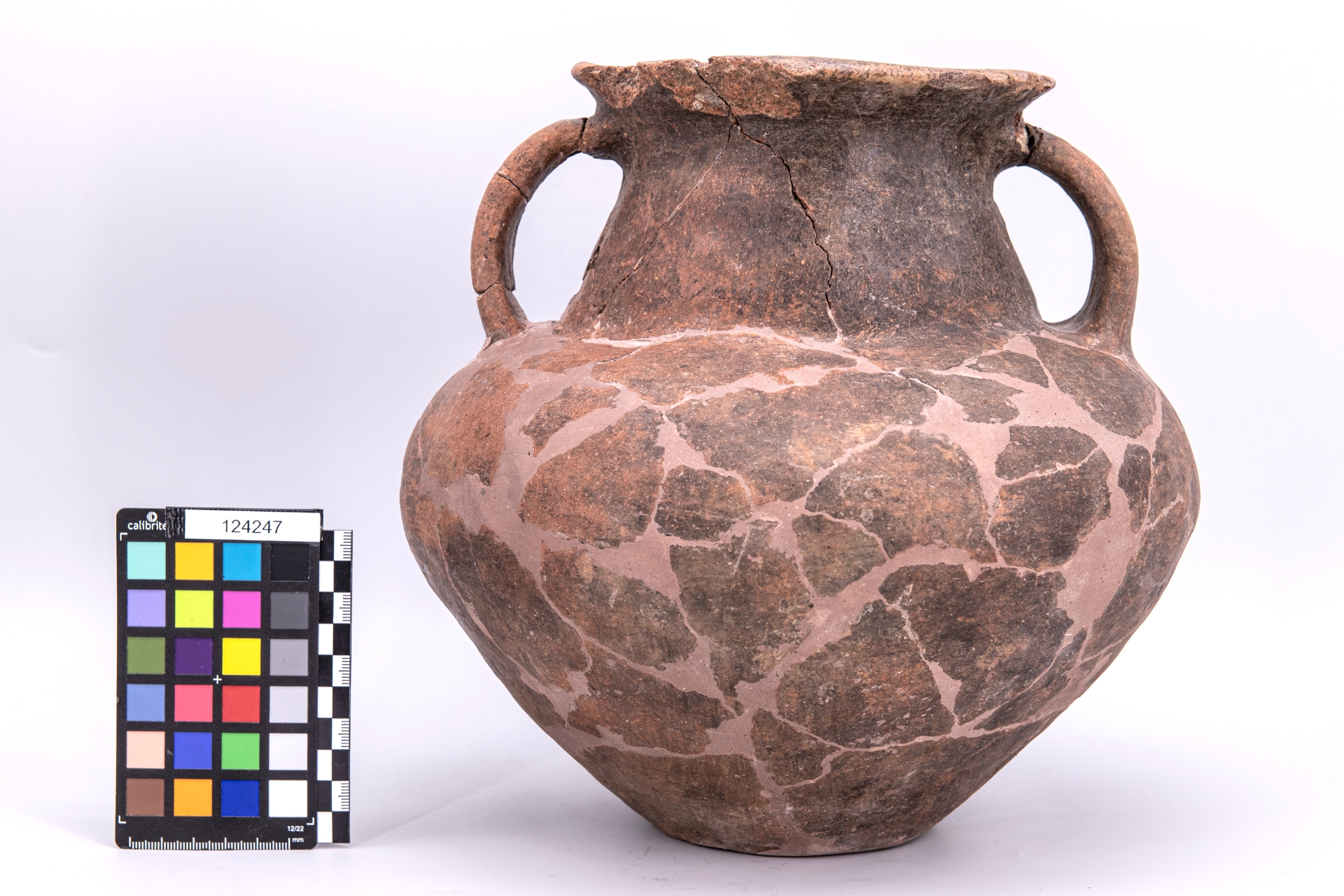 anfora - fase Pontecagnano IB-II (terzo quarto sec. VII a.C)