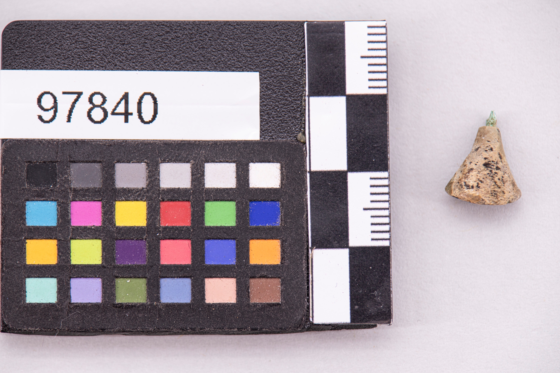 fibula ad arco rivestito - etrusco (sec. VI a.C)