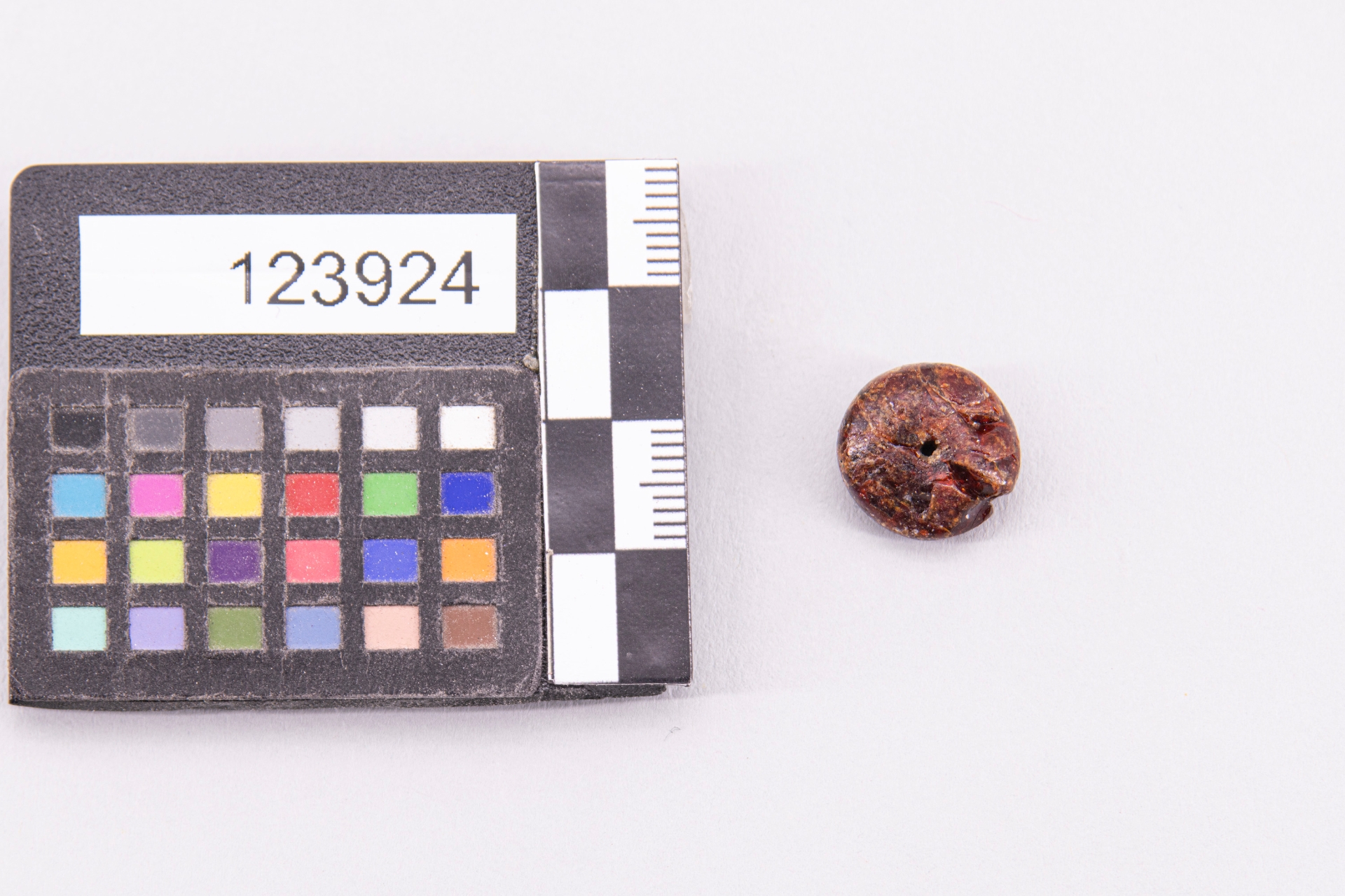 GIOIELLI E MONILI/ vago (sec. VII a.C)