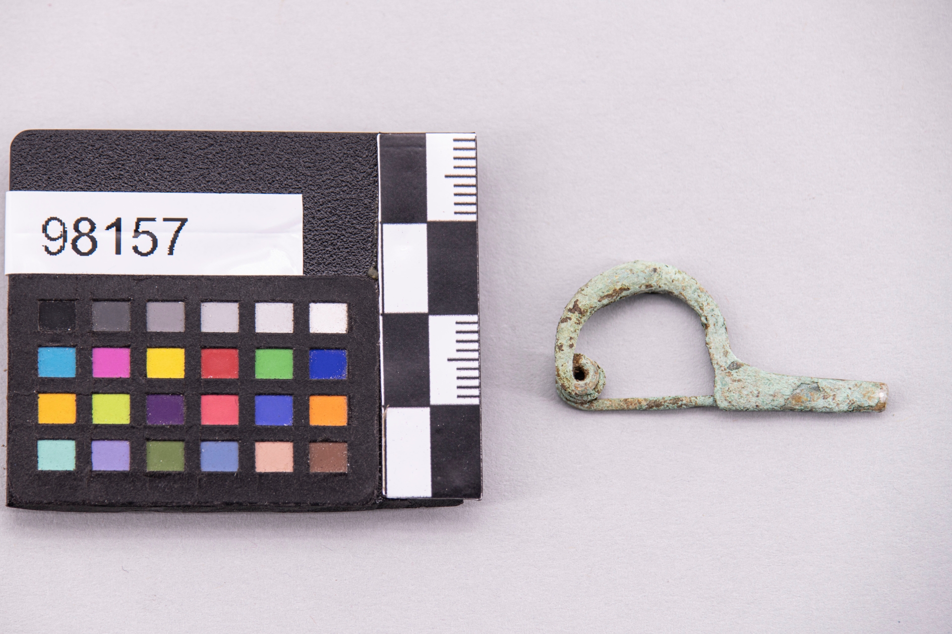 fibula/ ad arco ingrossato - ampiamente diffuso (sec. VI a.C)