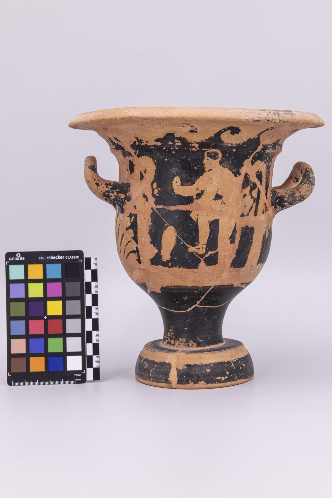 cratere/ a campana - ambito pestano (sec. IV a.C)