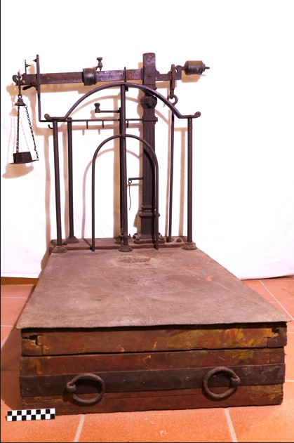 su bìlicu (bilancia, STRUMENTI E ACCESSORI/ AGRO-SILVO-PASTORALI)