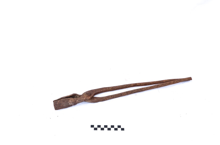 Tanàtza de urredda (pinza, per crogiuolo, STRUMENTI E ACCESSORI/ ARTIGIANALI)