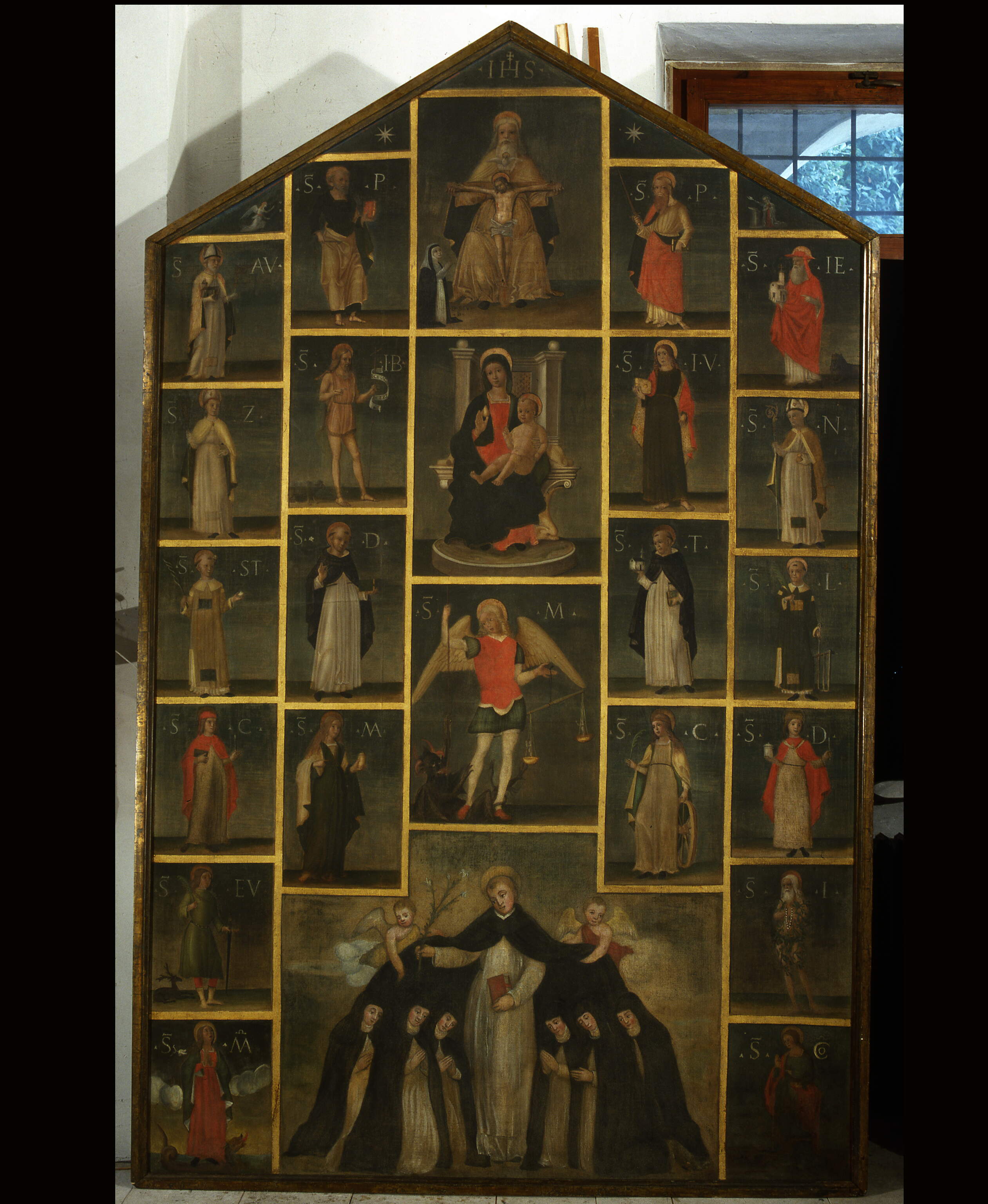 Ancona di San Domenico, Ancona di San Domenico (ancona, opera isolata) - ambito veronese (inizio sec. XVI)