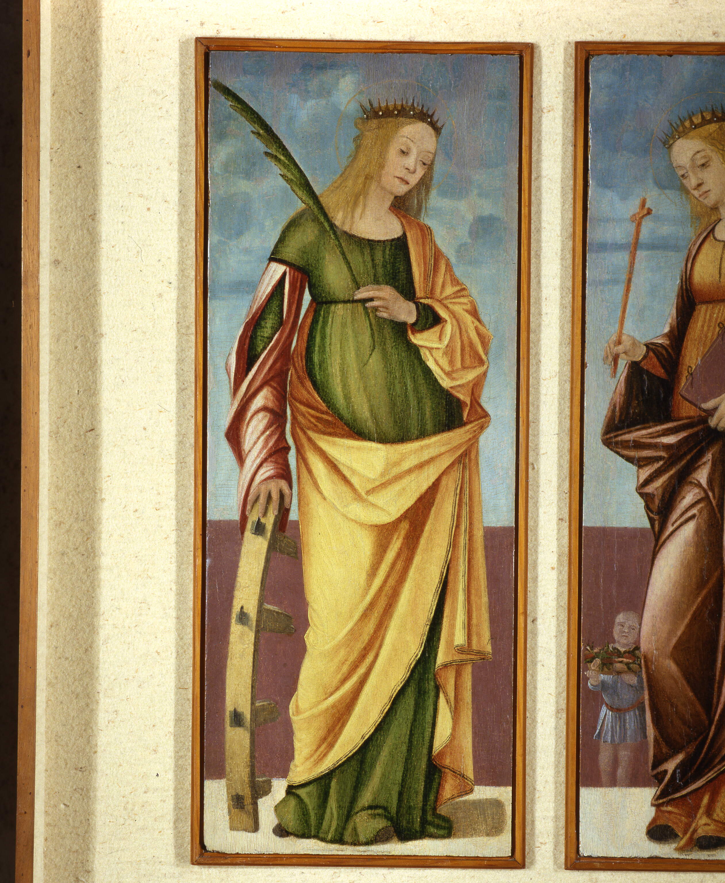 Santa Dorotea, Santa Caterina, Santa Caterina, Santa Dorotea (dipinto, elemento d'insieme) di Carpaccio Vittore (secc. XV-XV)