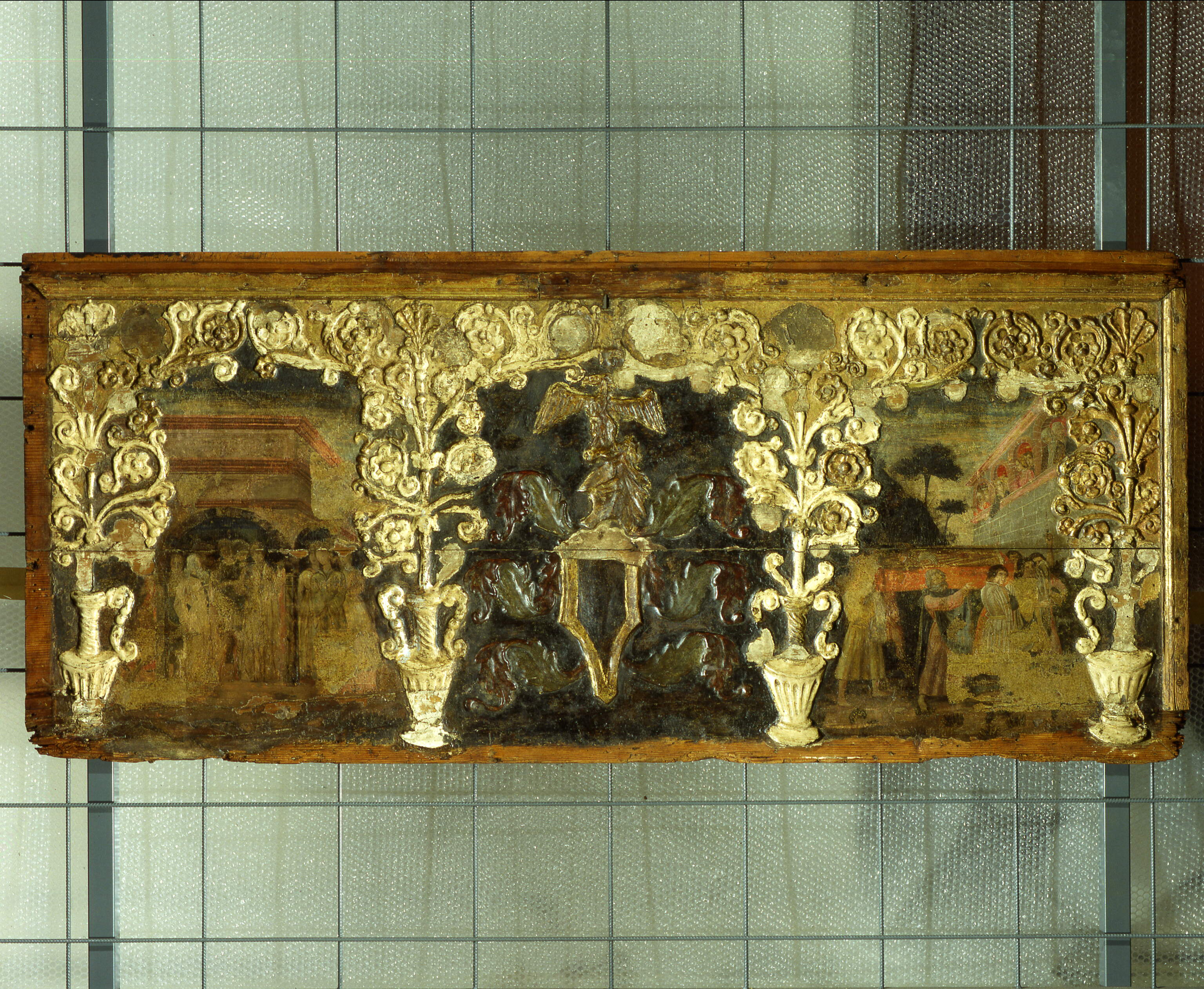 Cassone del Mortorio, Cassone del Mortorio (cassone dipinto, opera isolata) - ambito veronese (secc. XV-XV)