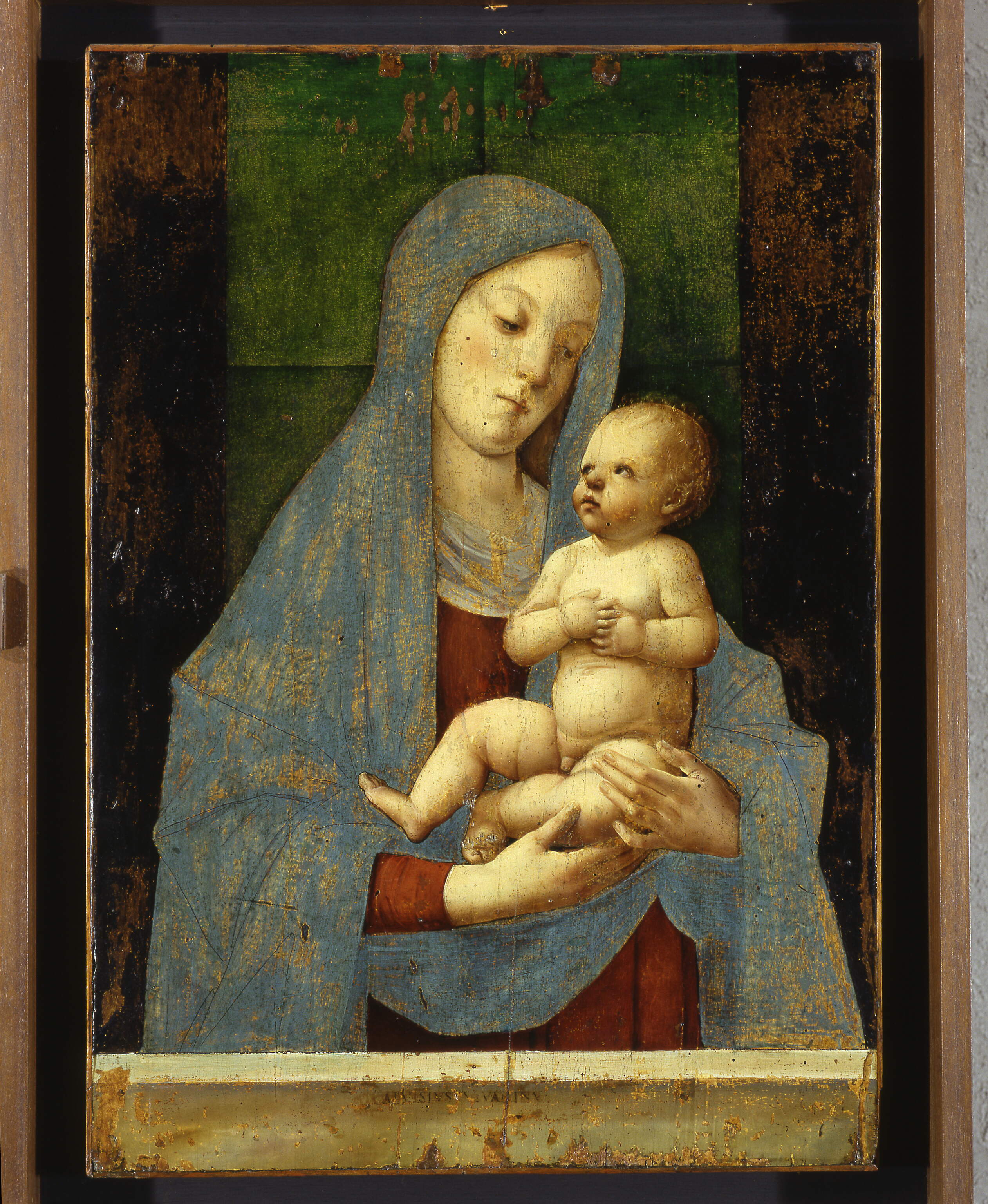 Madonna con il bambino, Madonna con il bambino (dipinto, opera isolata) di Vivarini Alvise (secc. XV-XV)