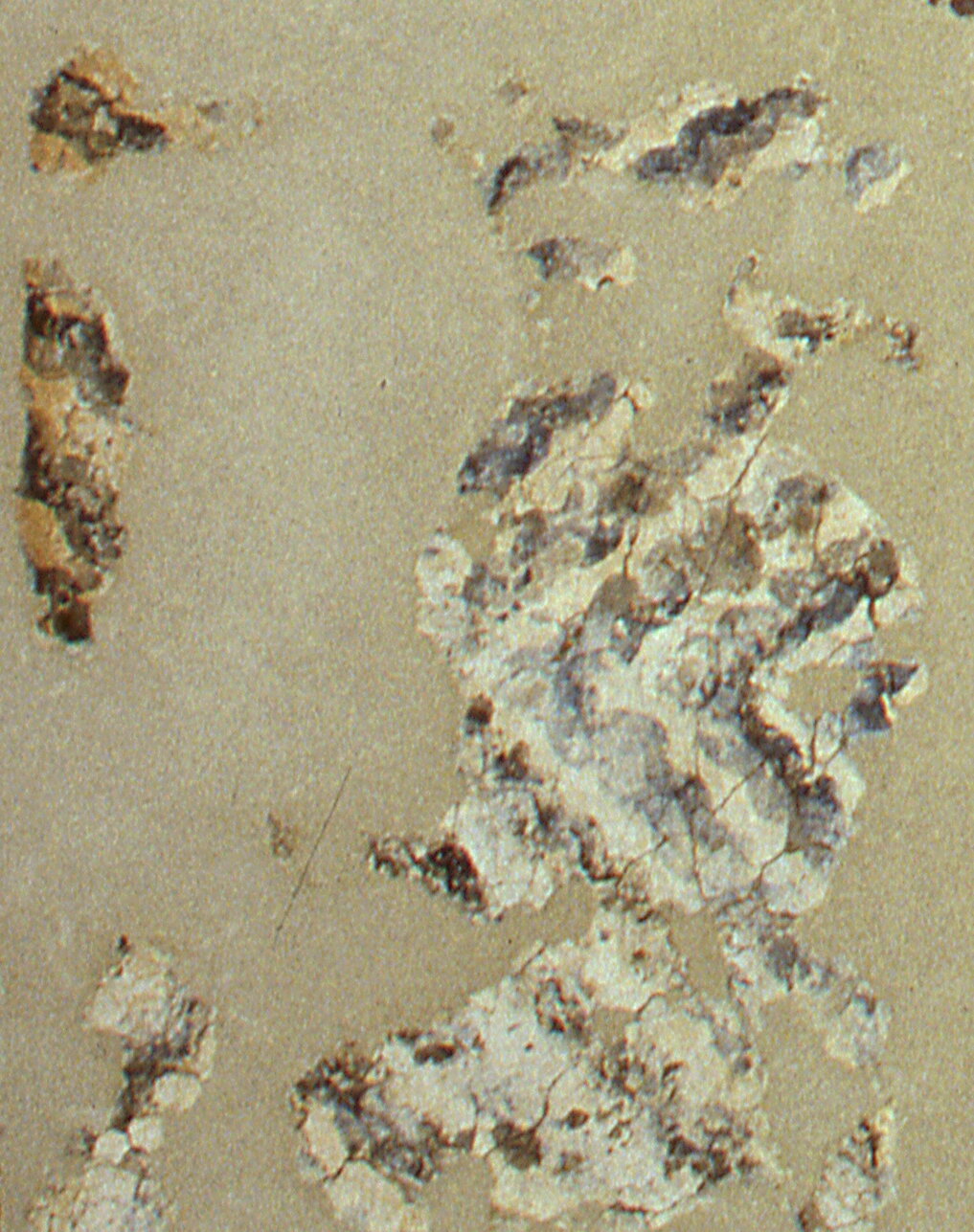 Riquadratura a finto marmo, Riquadratura a finto marmo (dipinto murale, frammento) - ambito veronese (prima metà sec. XII)