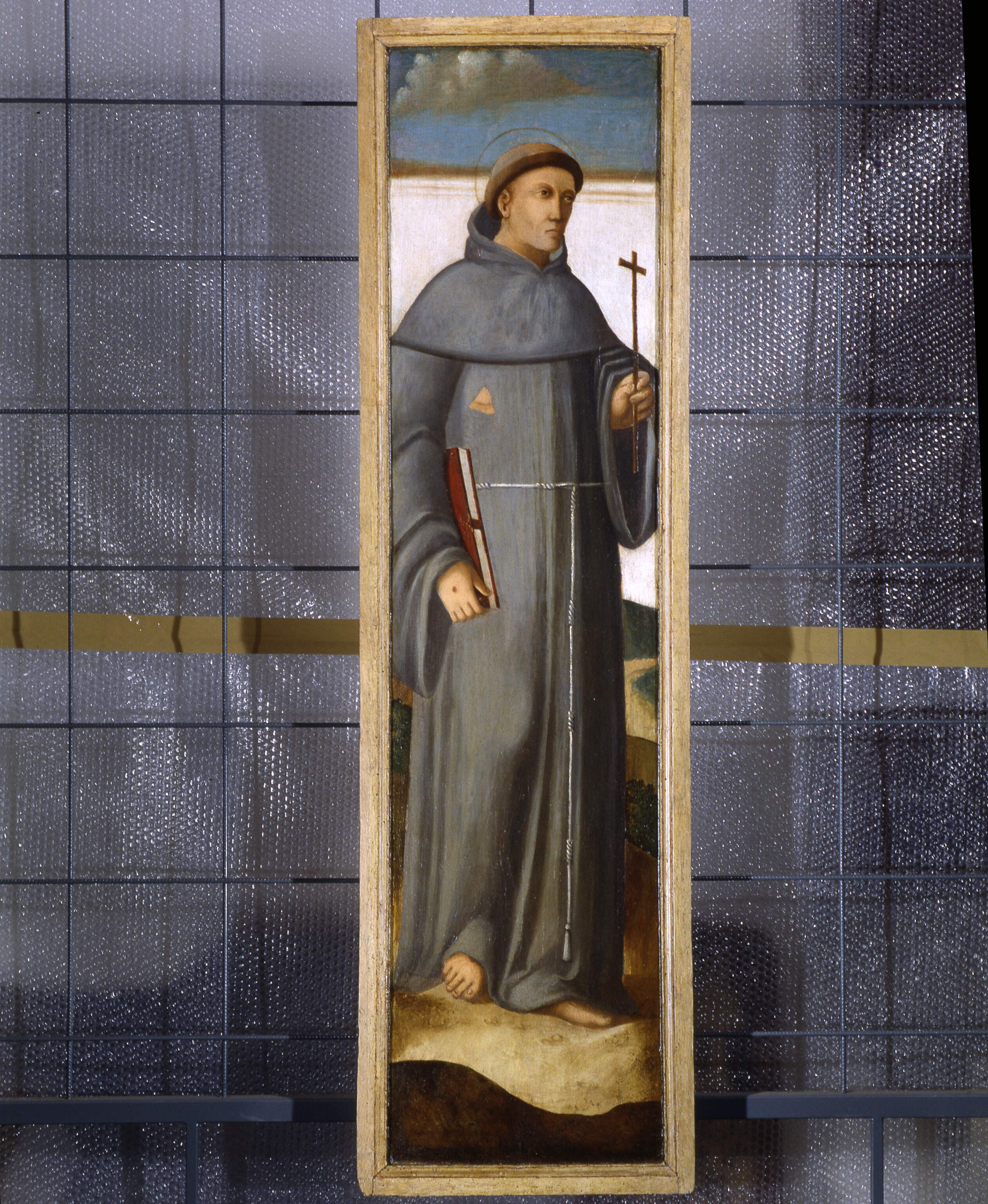 San Francesco, San Francesco (polittico dipinto, frammento) - ambito veronese (prima metà sec. XVI)