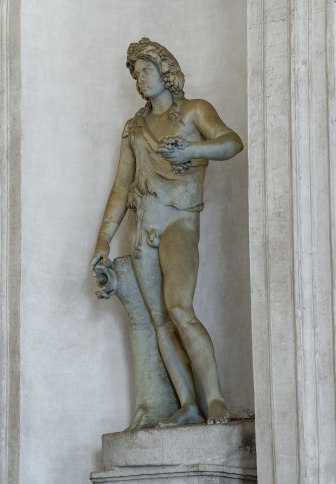 Dioniso (statua/ maschile) (SECOLI/ IV a.C)