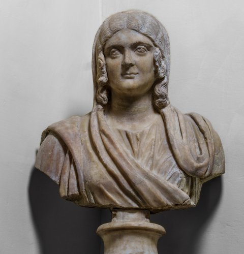 probabilmente Giulia Domna (busto/ femminile) (anni venti SECOLI/ III)