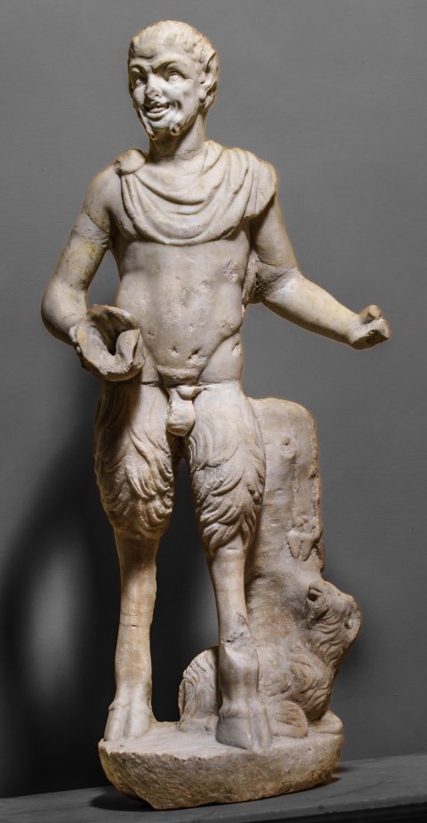 Pan/giovane satiro (statua) - arte romana (SECOLI/ ARCHI DI SECOLI/ I-II)