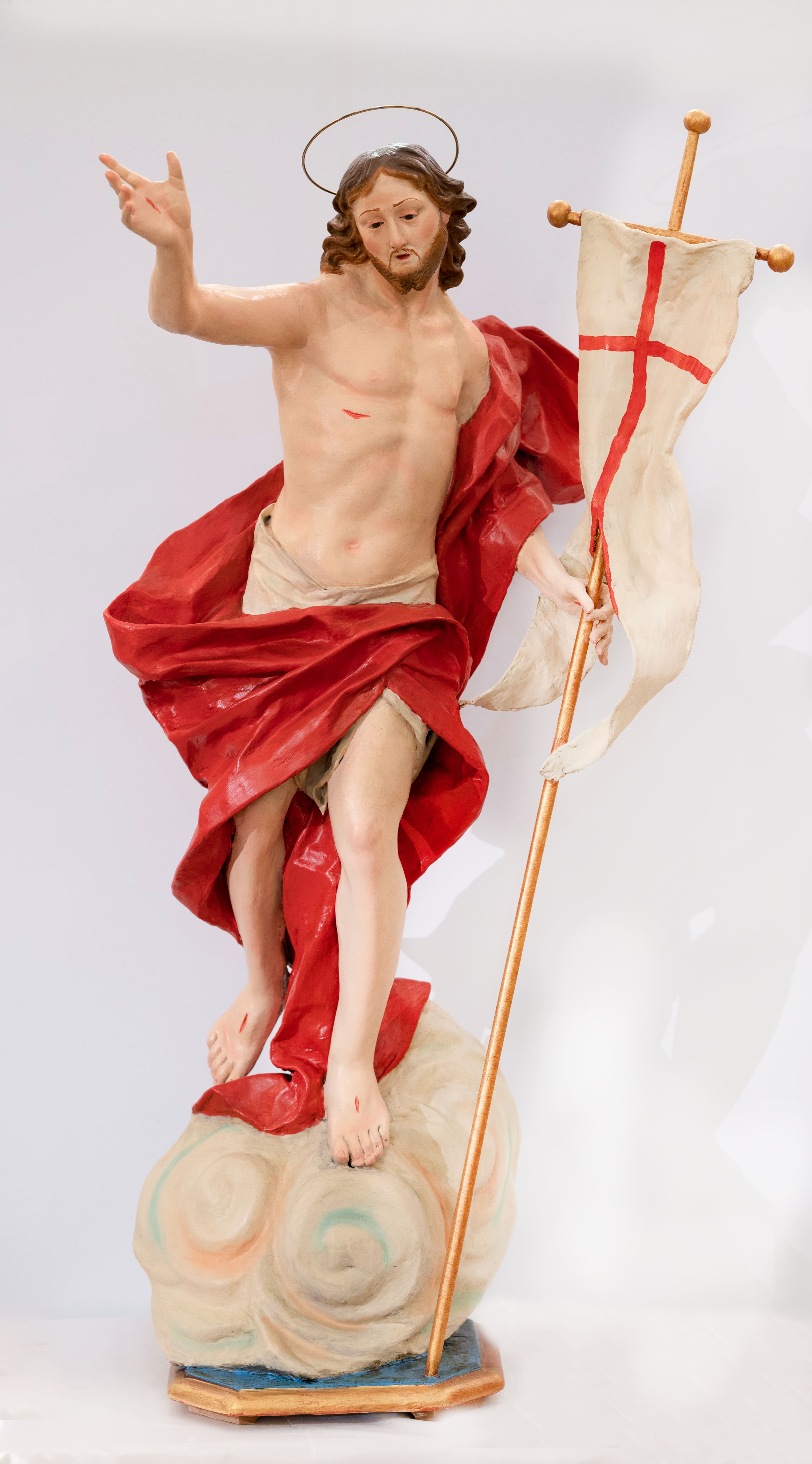 Cristo risorto (scultura, opera isolata) - ambito napoletano (XVIII)