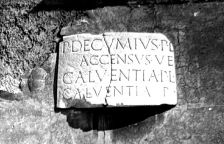 blocco, funerario (prima metà SECOLI/ I)