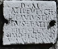 lastra, funeraria (SECOLI/ ARCHI DI SECOLI/ I-II)