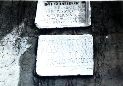 lastra, funeraria (SECOLI/ IV)