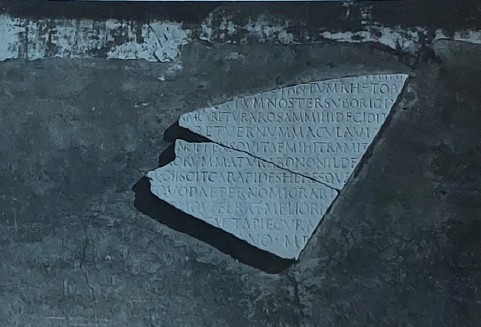 lastra, funeraria (fine/ fine SECOLI/ IV)