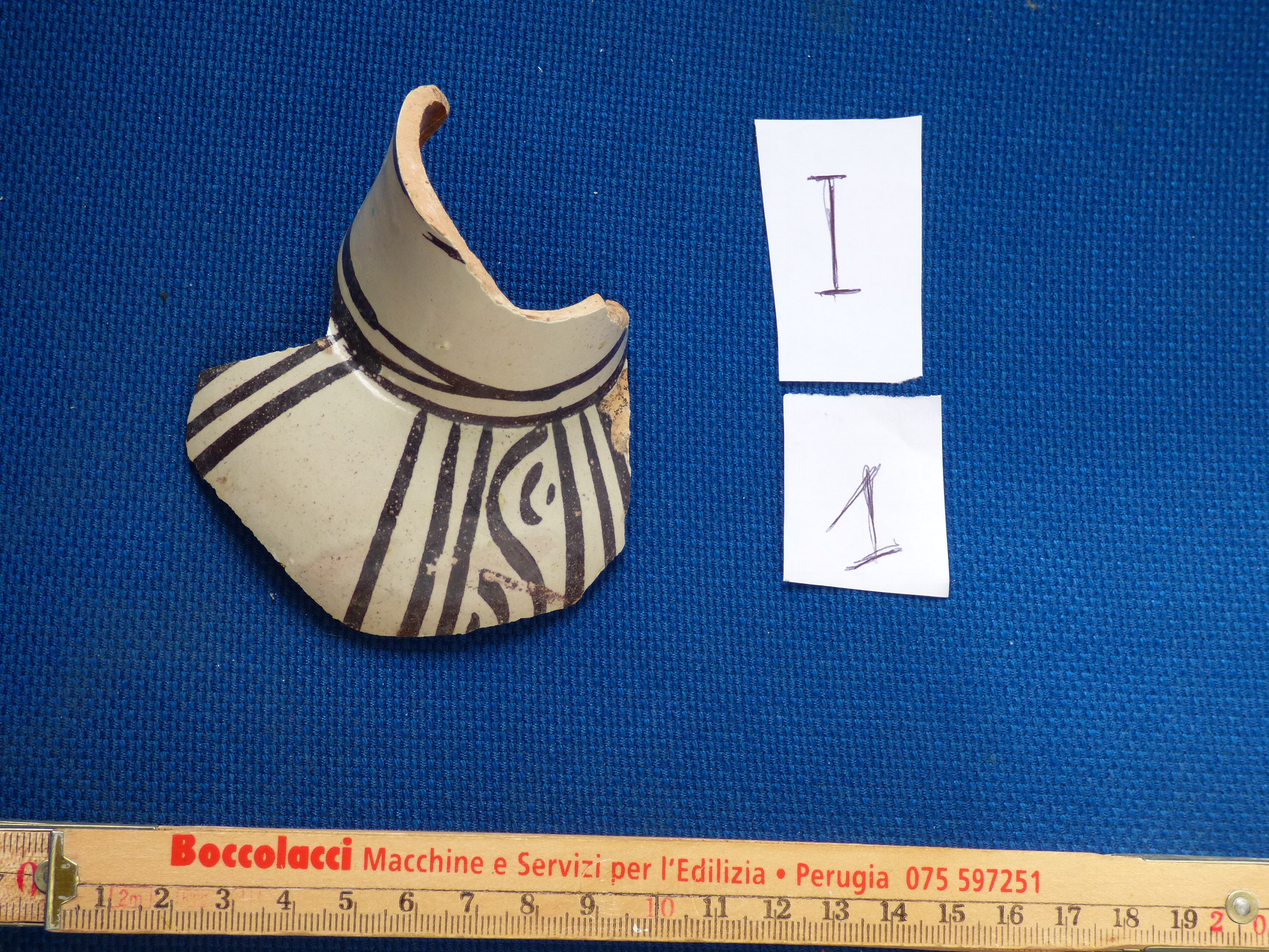 boccale - bottega umbra (sec. XIV)