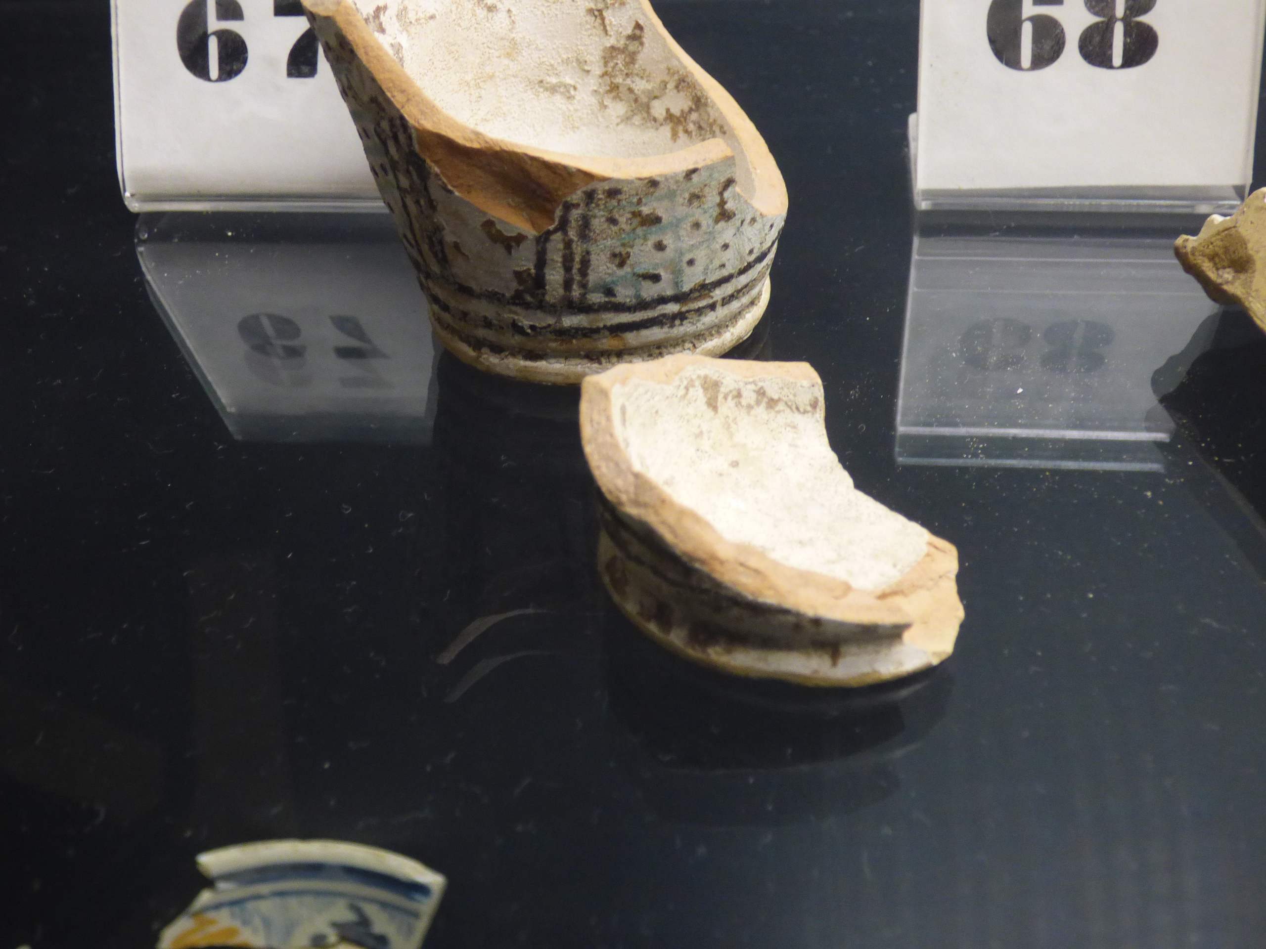 bicchiere - bottega umbra (seconda metà sec. XIV)