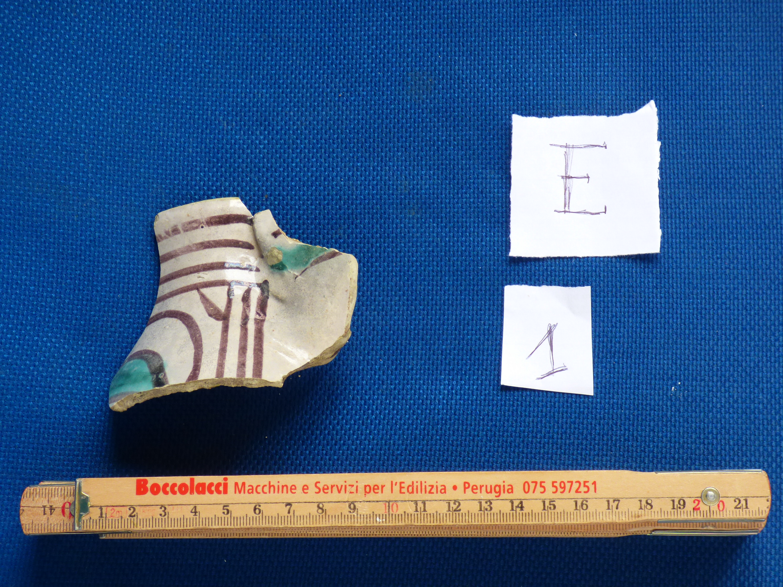 boccale - bottega umbra (sec. XIV)