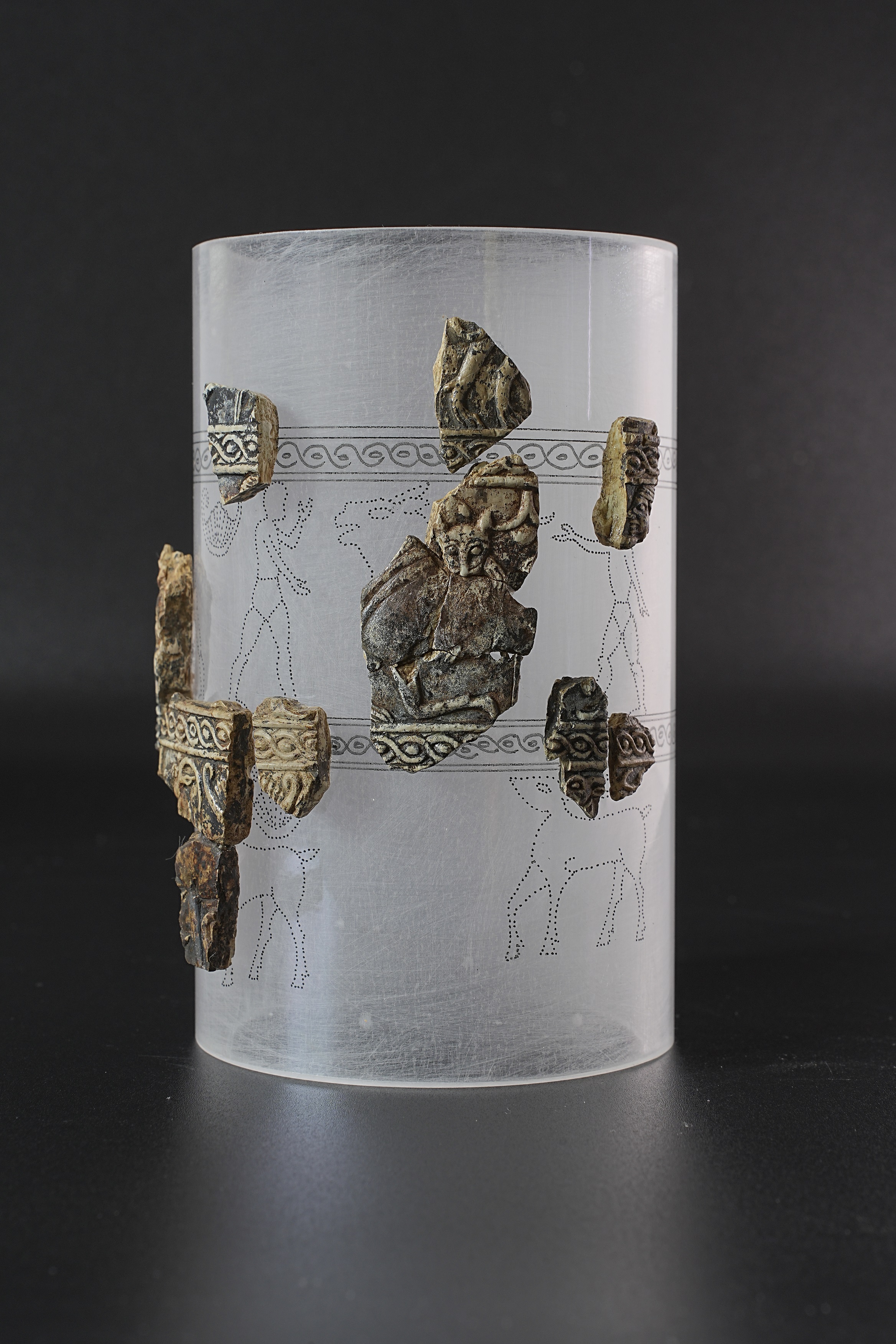 SINGOLO OGGETTO/ pisside, SECOLI/ VII a.C