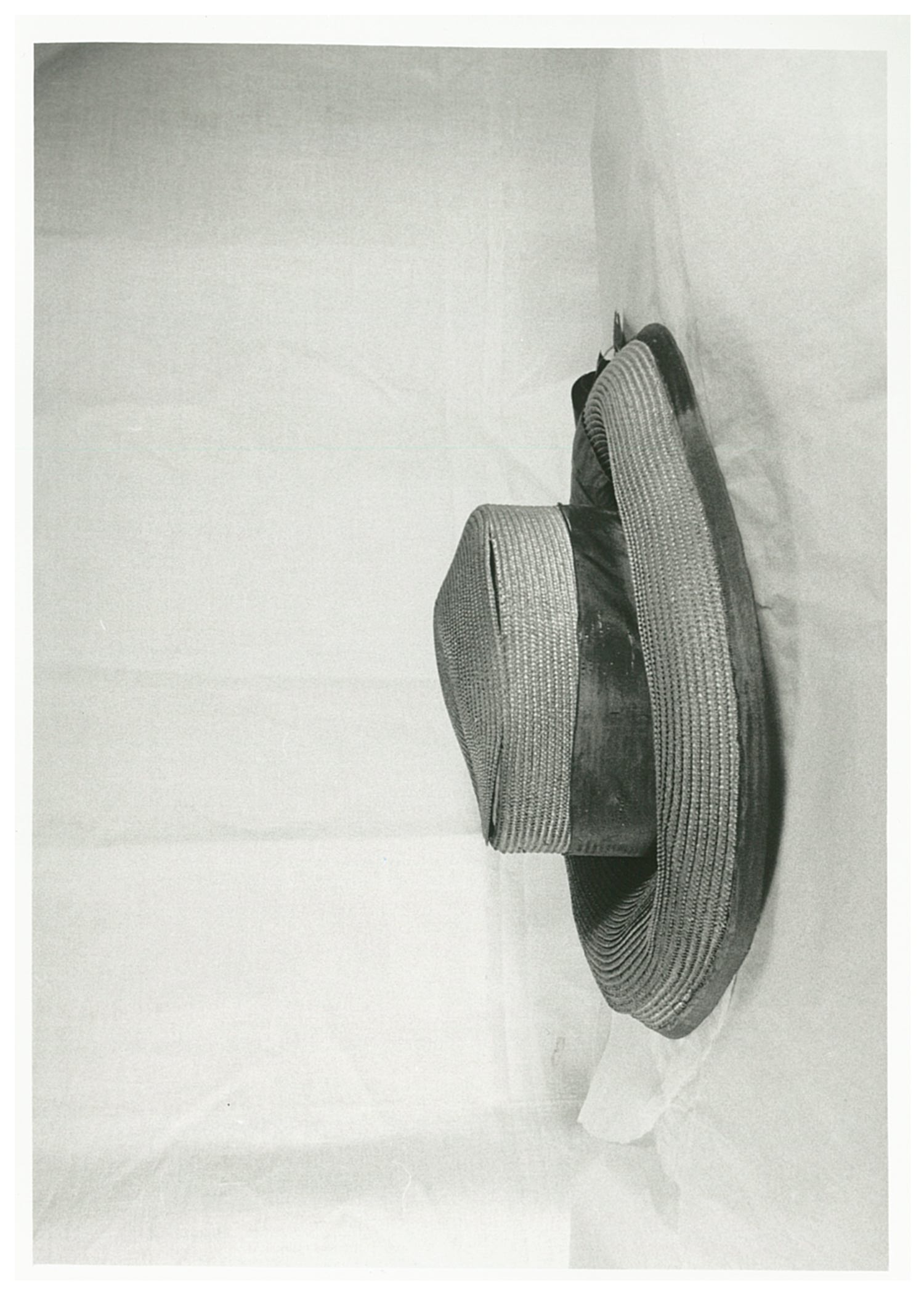 cappello del gondoliere - manifattura veneziana, manifattura londinese (prima metà XX)