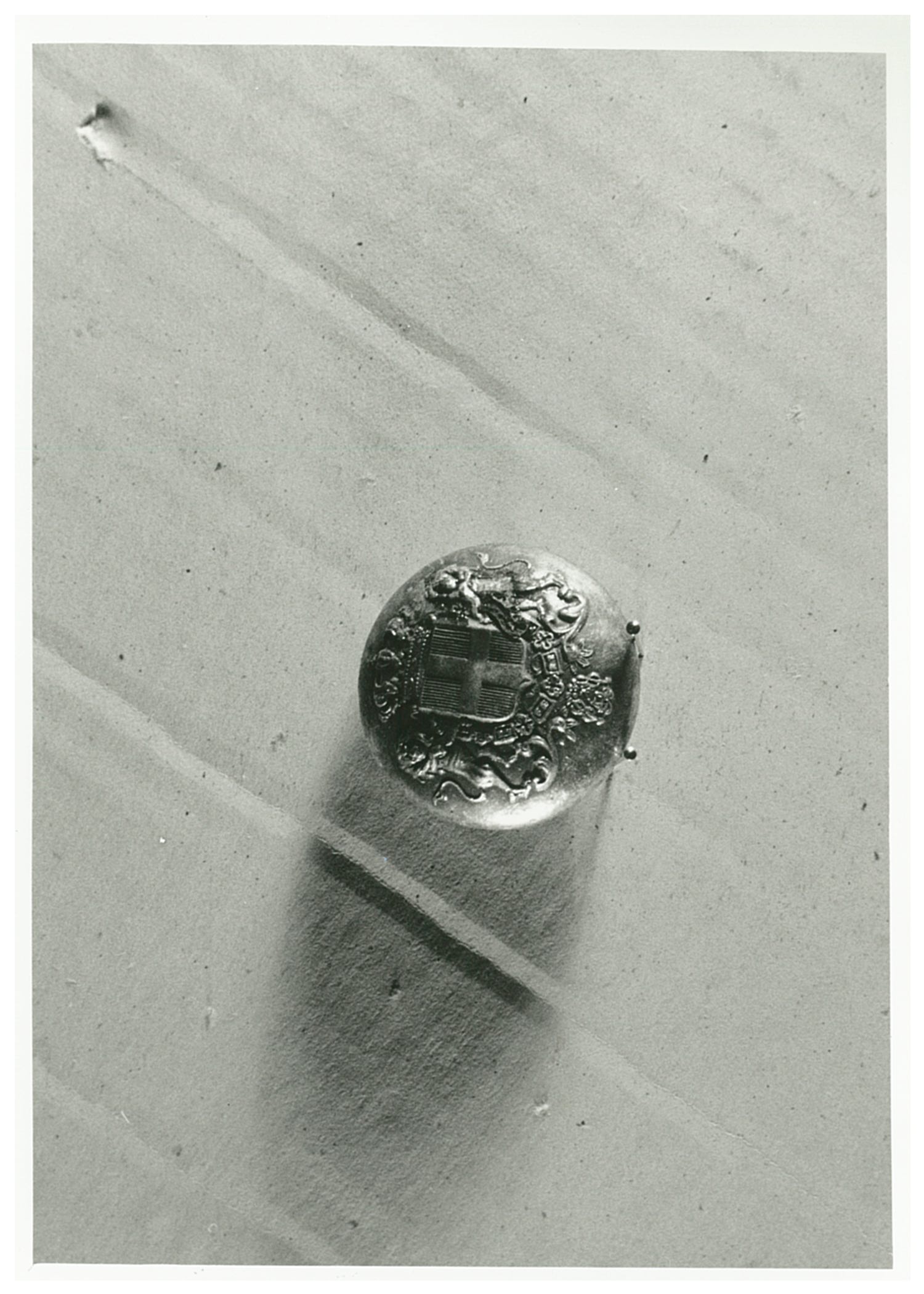 bottone, elemento d'insieme - manifattura italiana (?) (ultimo quarto XIX)