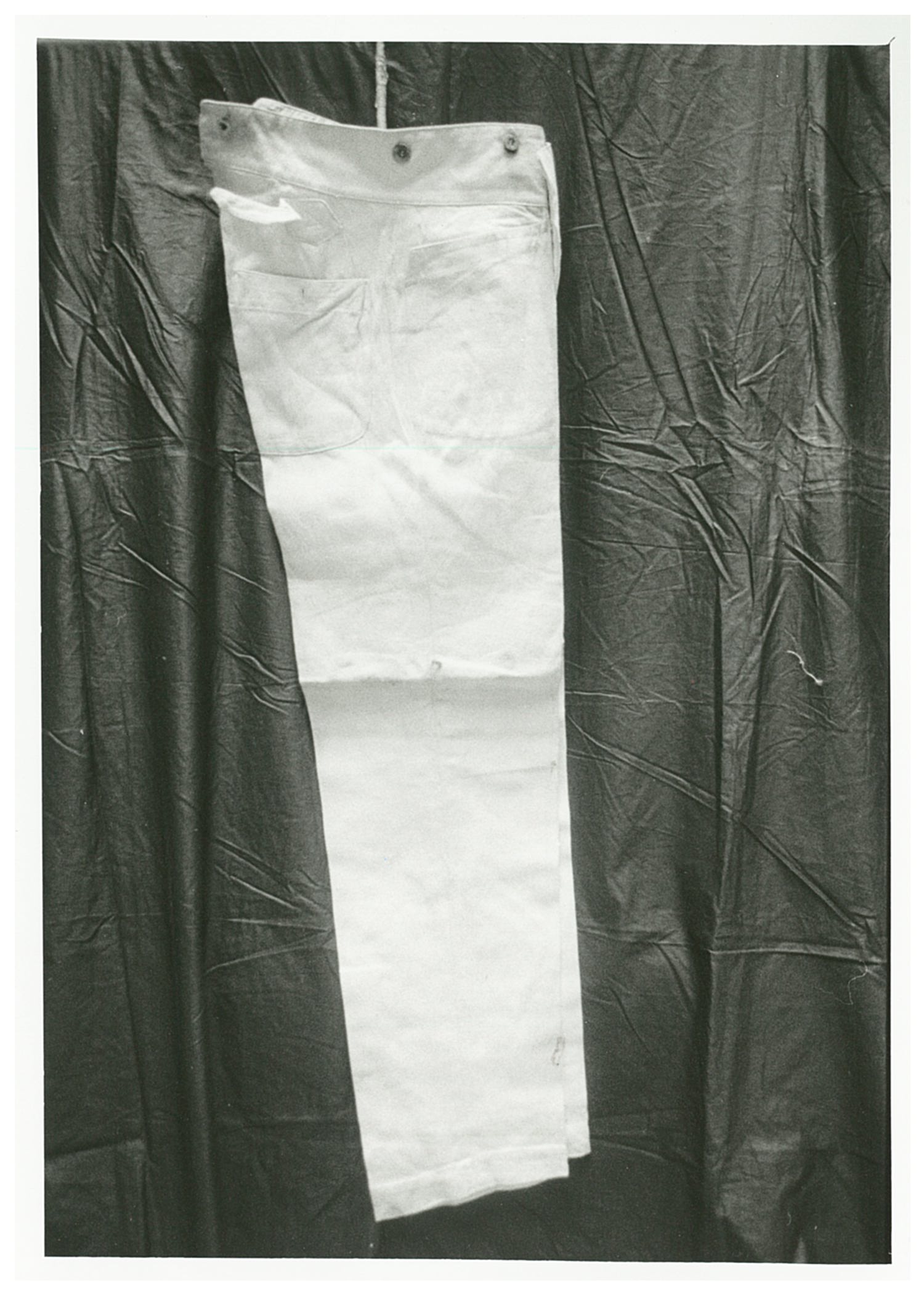 pantalone da gondoliere, elemento d'insieme - manifattura italiana (inizio XX)