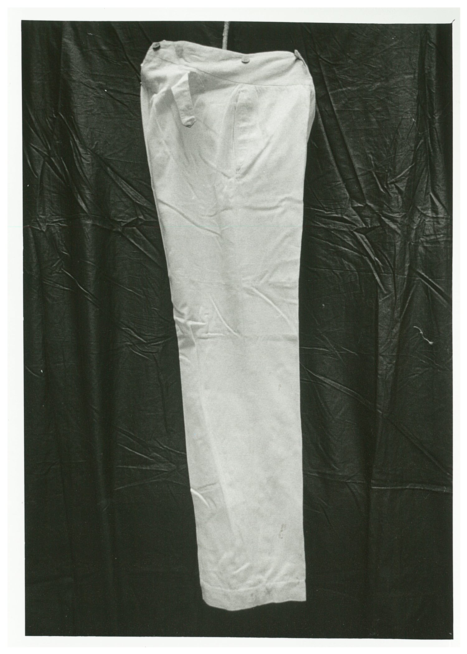 pantalone da gondoliere, elemento d'insieme - manifattura veneziana (?) (inizio XX)