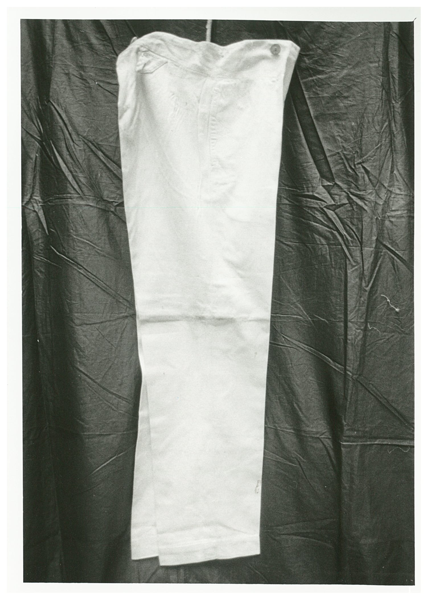 pantalone da gondoliere, elemento d'insieme - manifattura veneziana (?) (inizio XX)