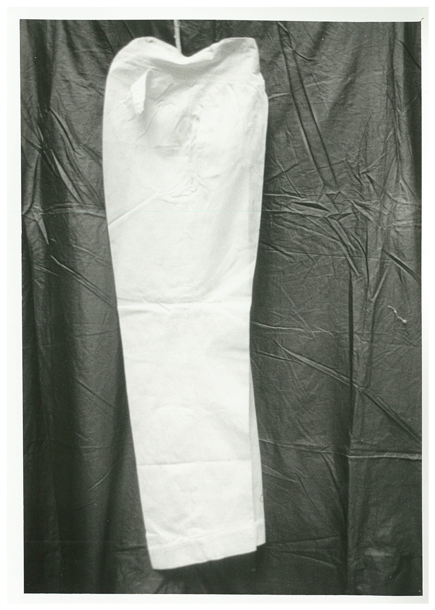 pantalone da gondoliere, elemento d'insieme - manifattura veneziana (?) (inizio XX)