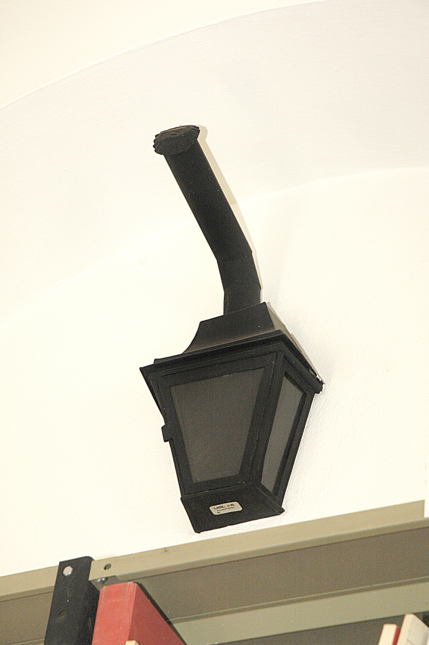 lanterna, a parete (seconda metà sec. XIX)