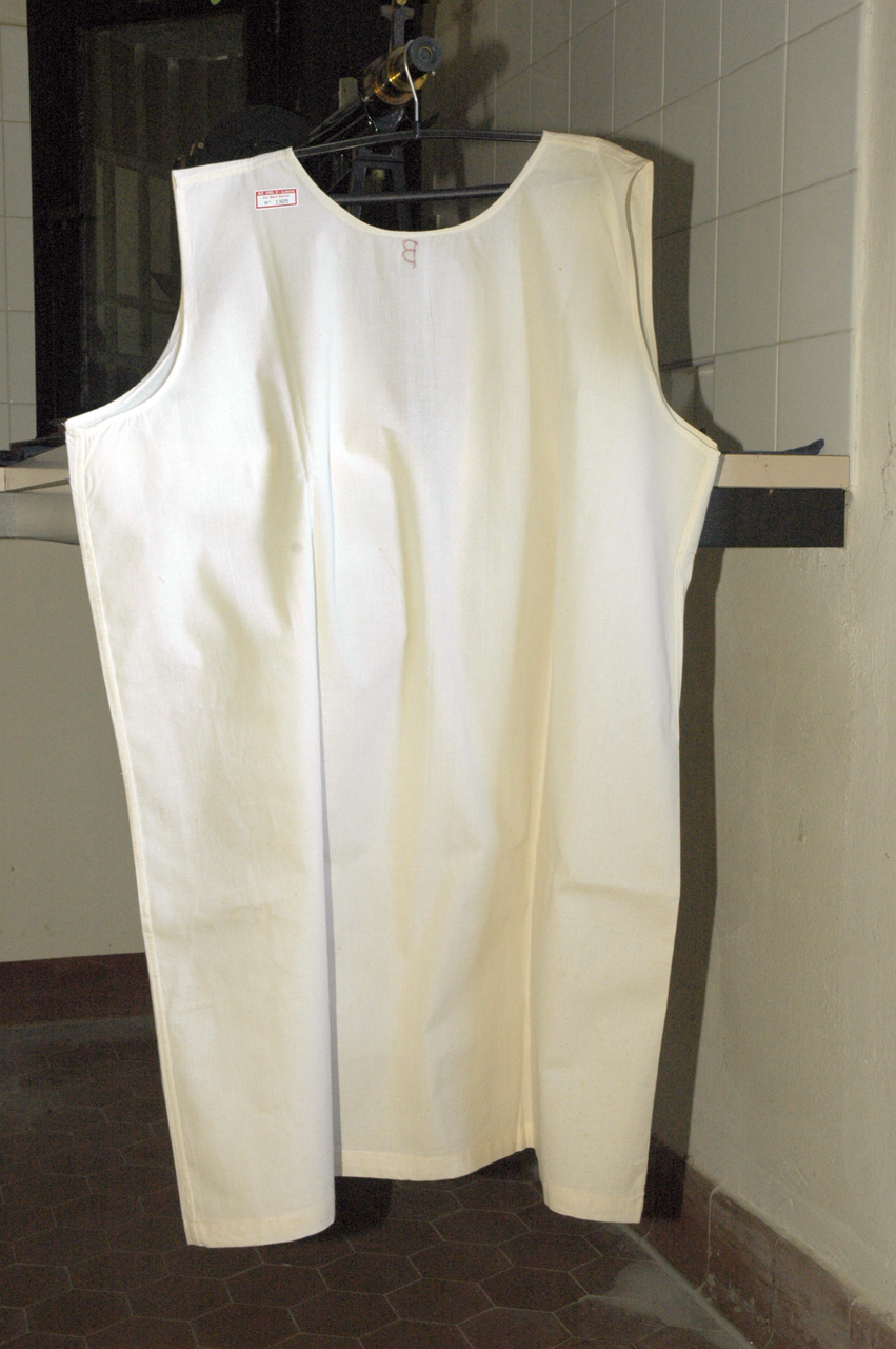 camice per malato (metà/ metà sec. XX)