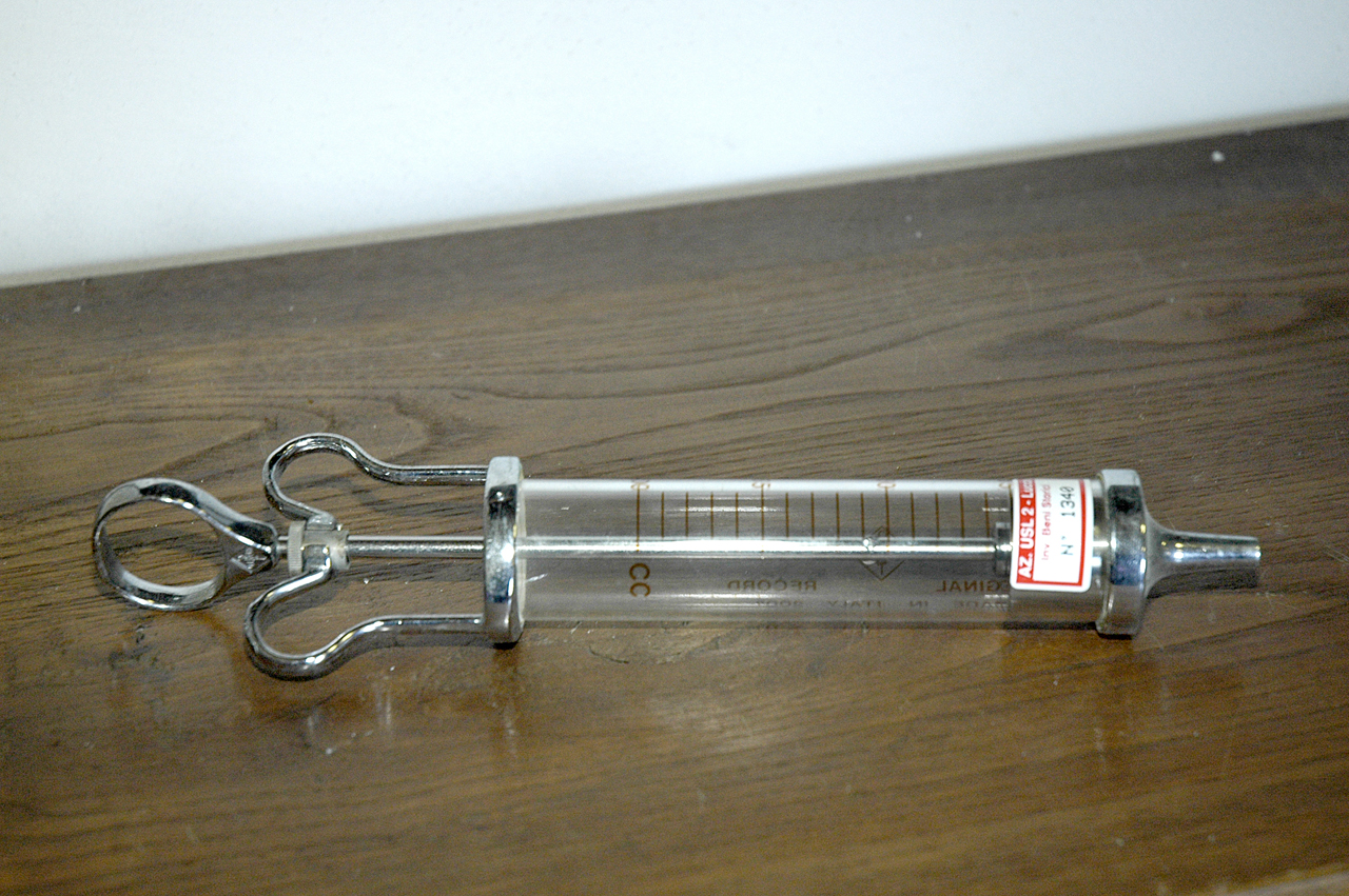 siringa, per irrigazioni (prima metà sec. XX)