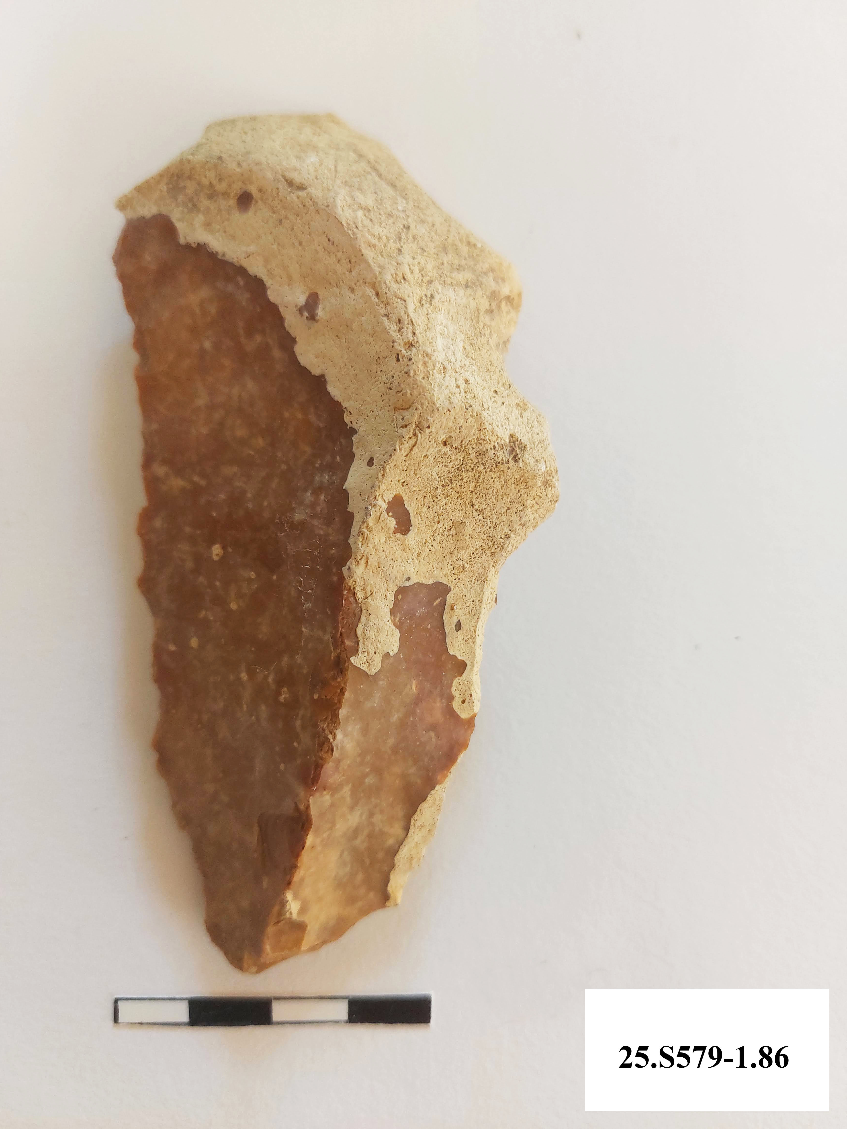 SINGOLO OGGETTO/ scheggia, PERIODIZZAZIONI/ PREISTORIA/ Paleolitico