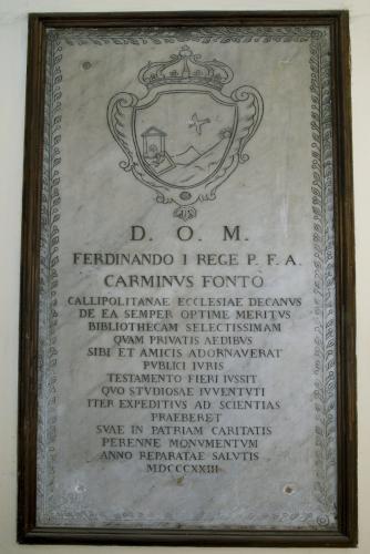 lapide - ambito pugliese (sec. XIX)