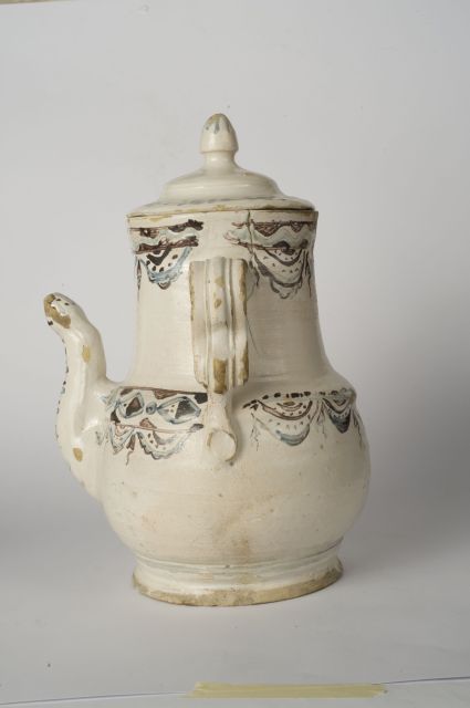 caffettiera - manifattura di Grottaglie (sec. XIX)