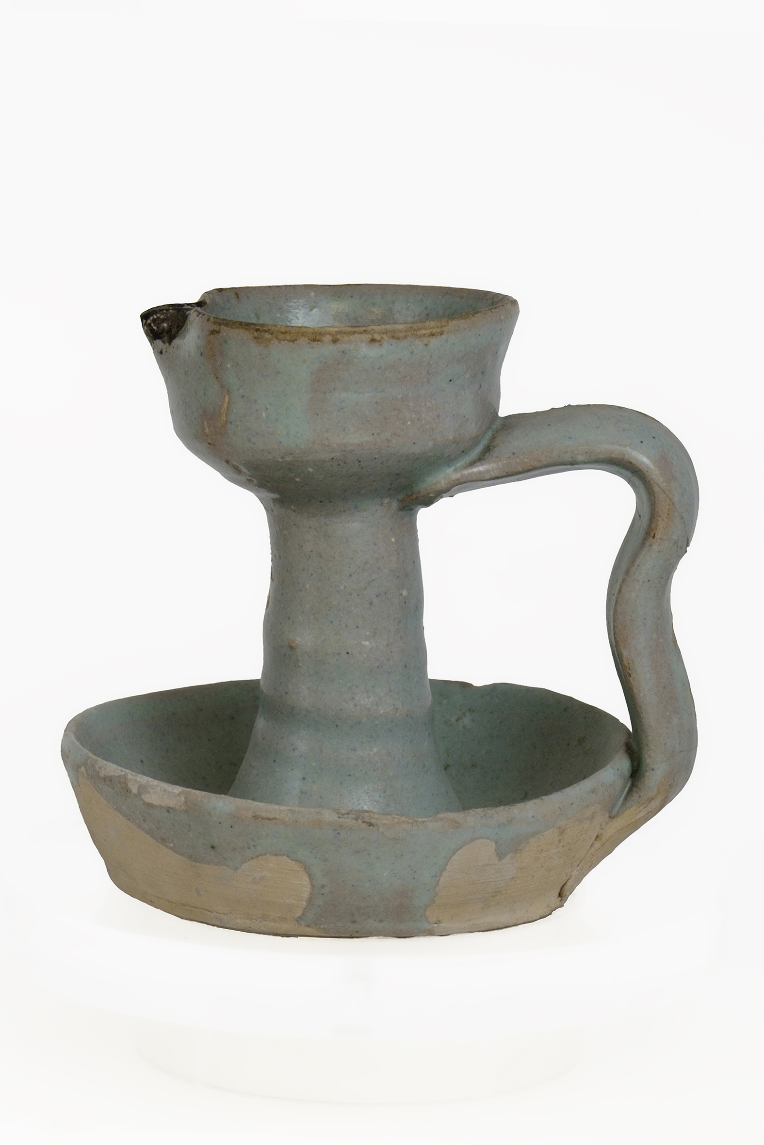 soggetto assente (lume a olio) - AMBITO VIETRESE (seconda metà XIX)