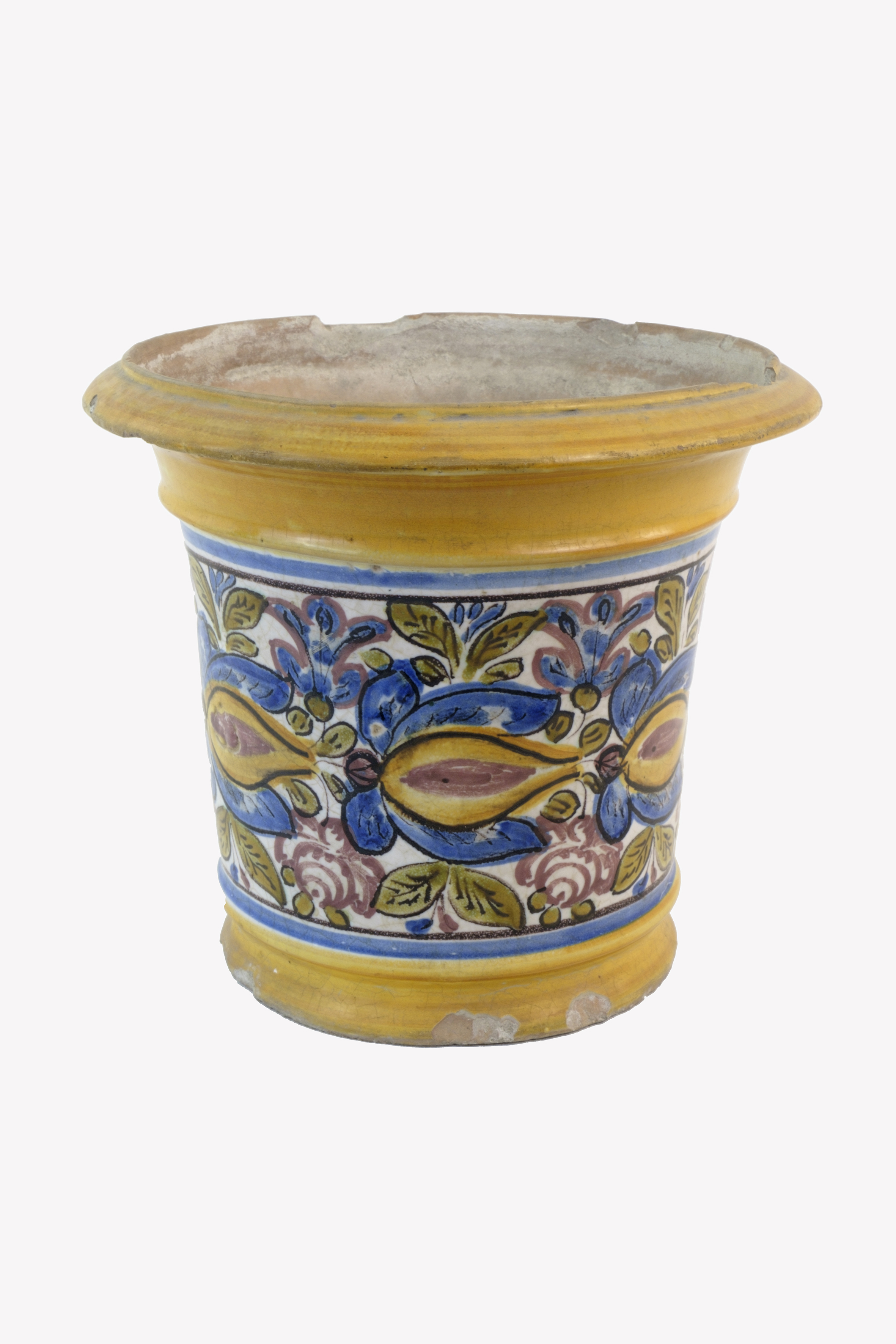 Sequenza fitomorfa (cachepot) - ambito vietrese (inizio XX)