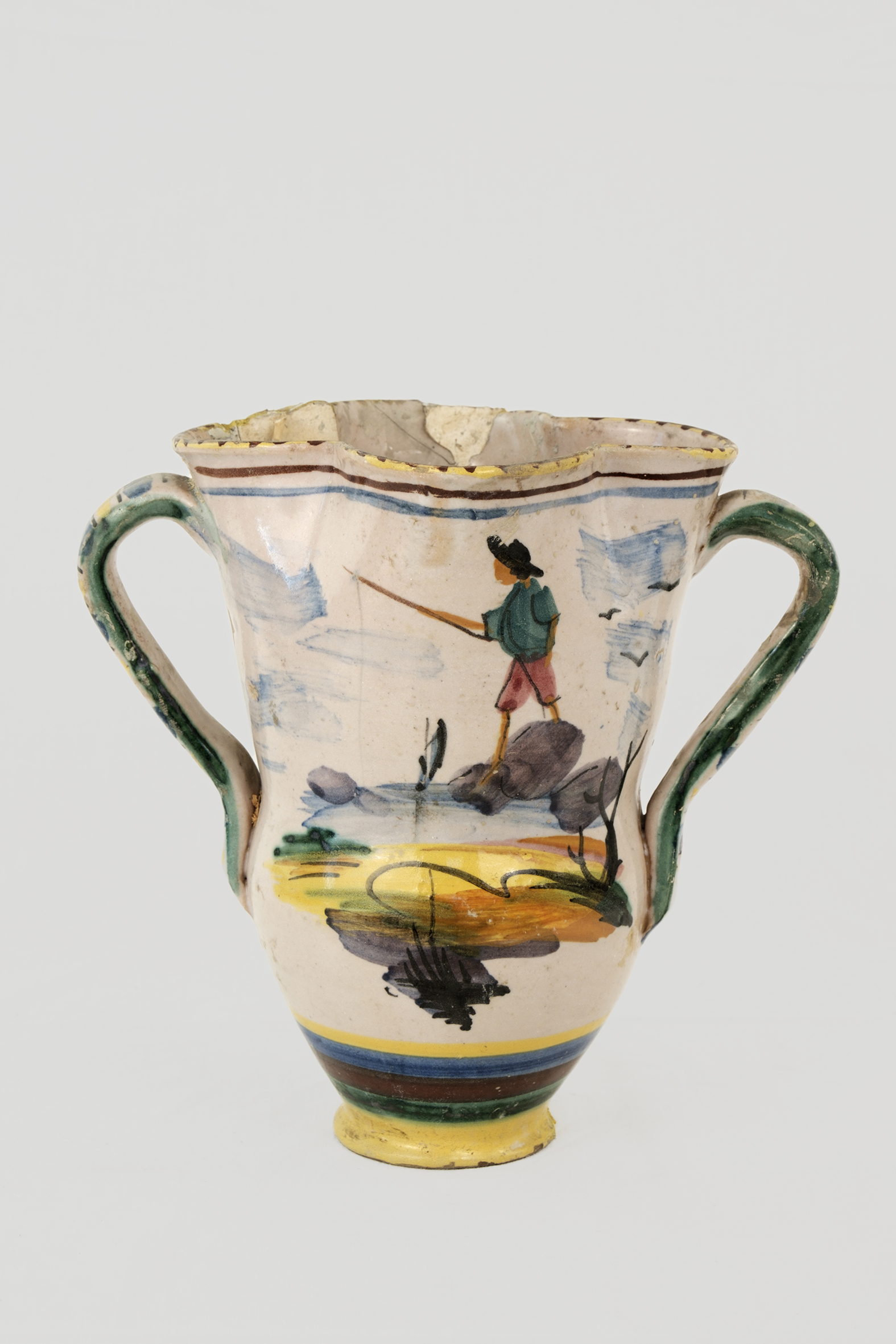 boccale - AMBITO VIETRESE (seconda metà XIX)