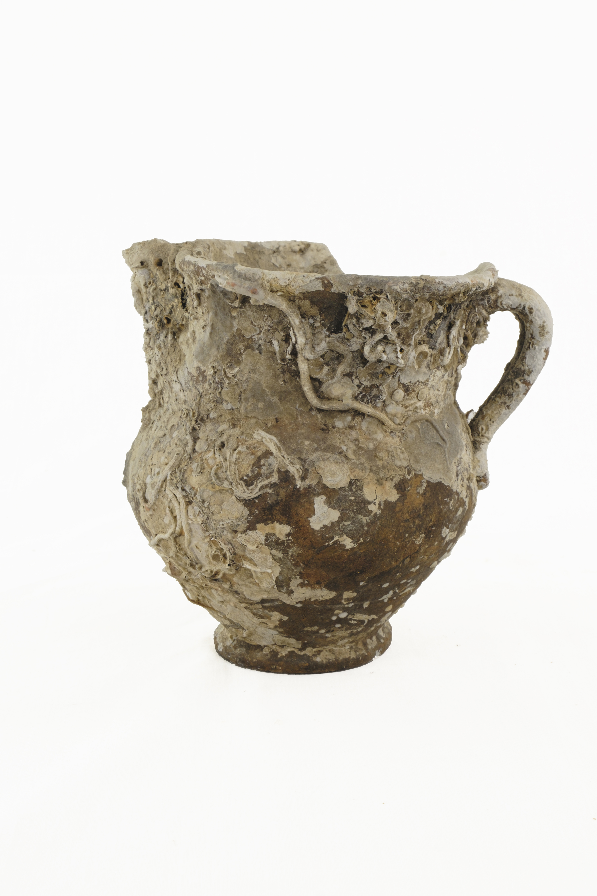 Privo di decorazione specifica (boccale) - ambito vietrese (seconda metà XIX)