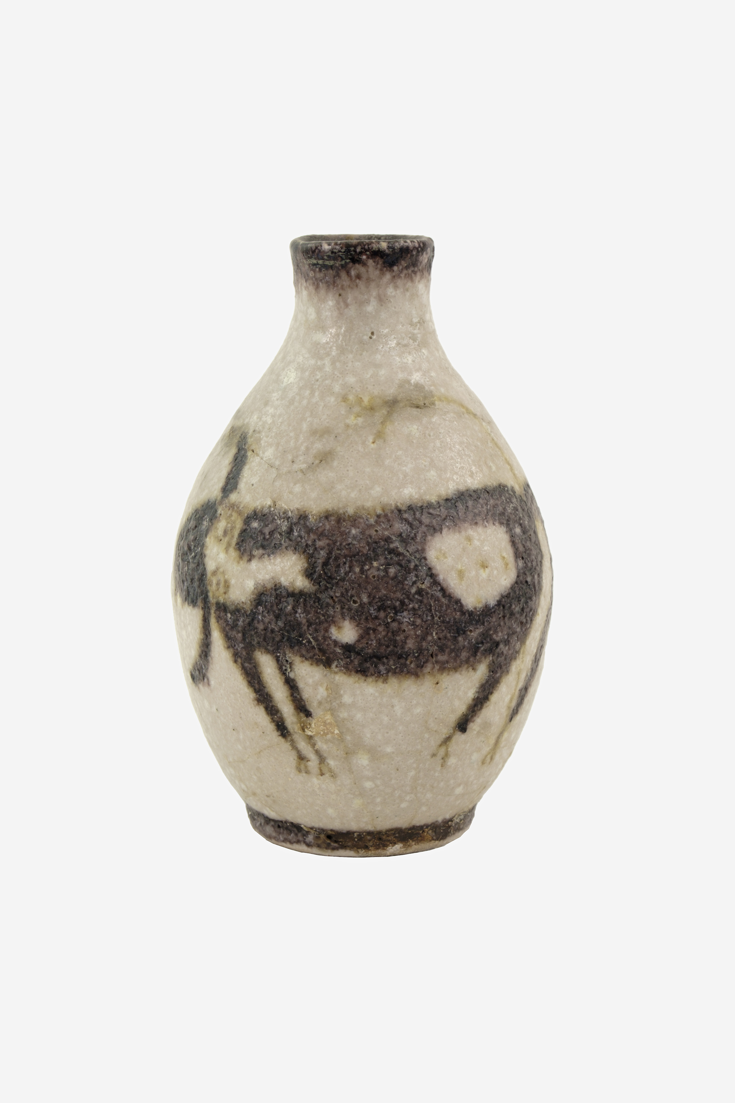 toro (vasetto) di Gambone, Guido (laboratorio) - ambito vietrese (anni cinquanta XX)