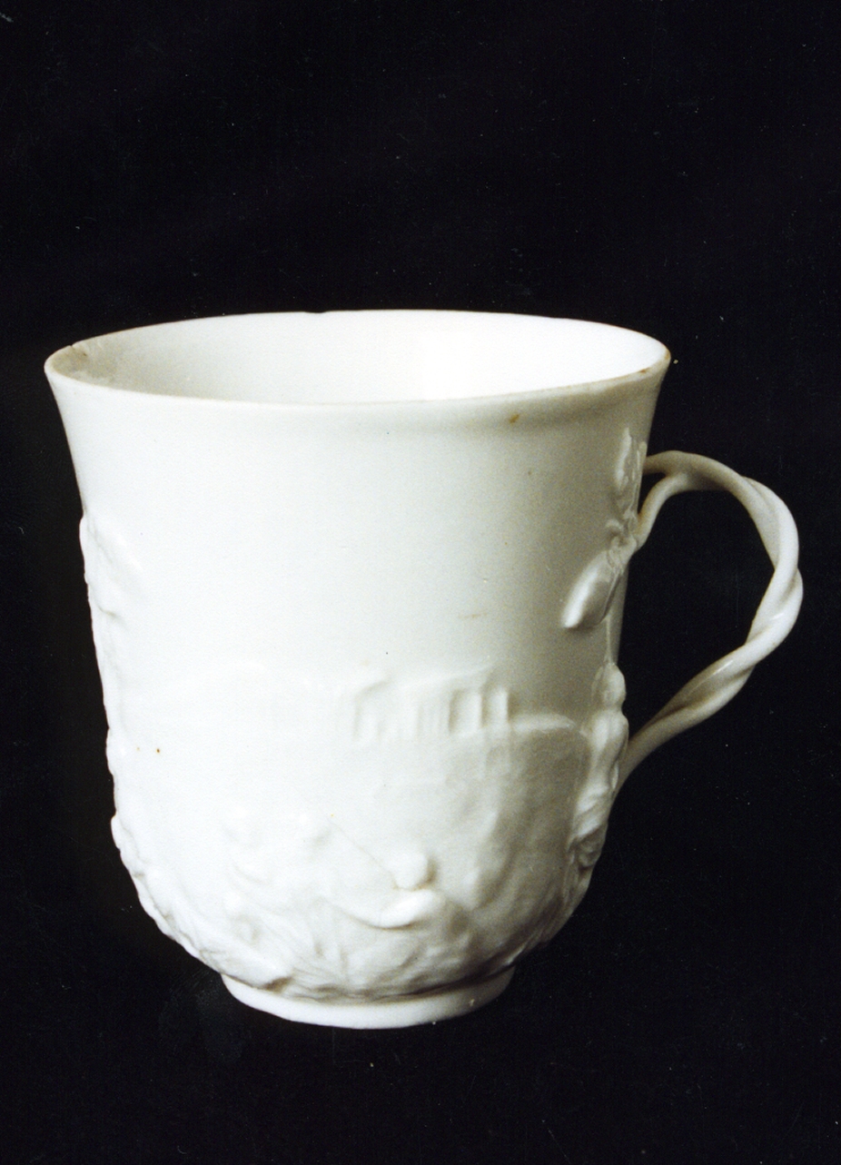 scena mitologica (tazza, serie) - Real Fabbrica di Napoli (secc. XVIII/ XIX)