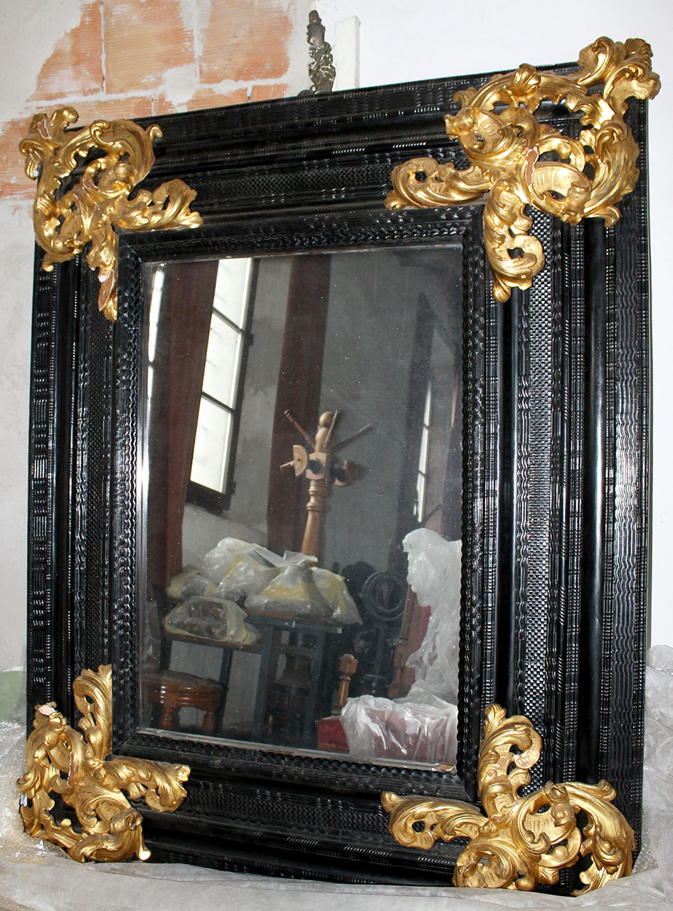 aquila con serpente (specchiera, opera isolata) - bottega italiana (XVIII)