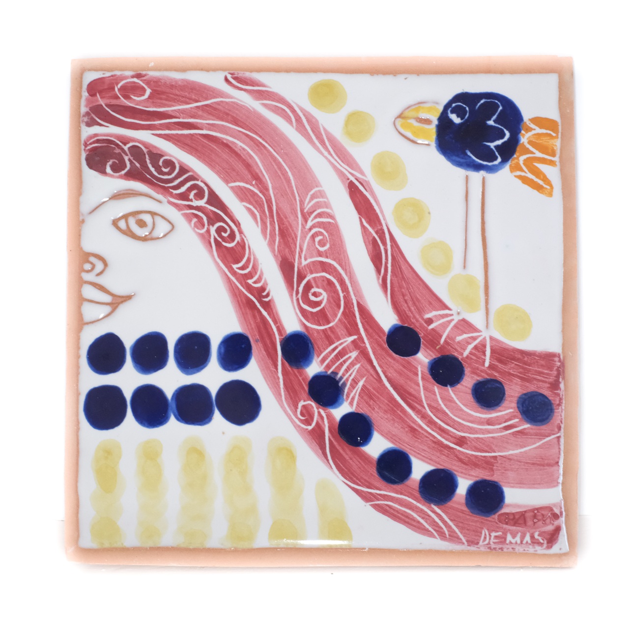 volto di donna (opera bidimensionale) di De Mas, Pierluigi (XXI)