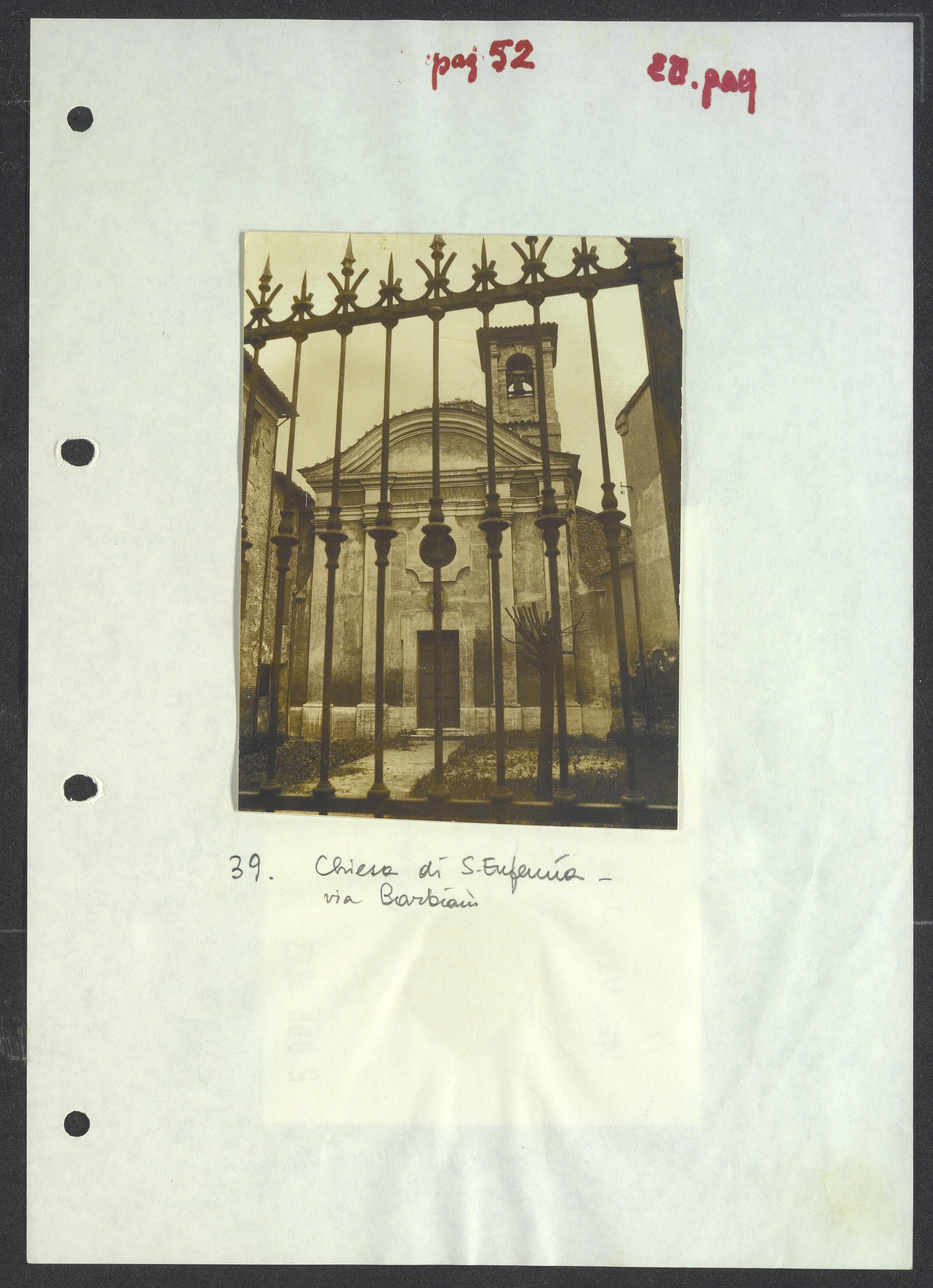 Ravenna- Chiesa di Santa Eufemia (positivo) di Torre, Franco (XX)